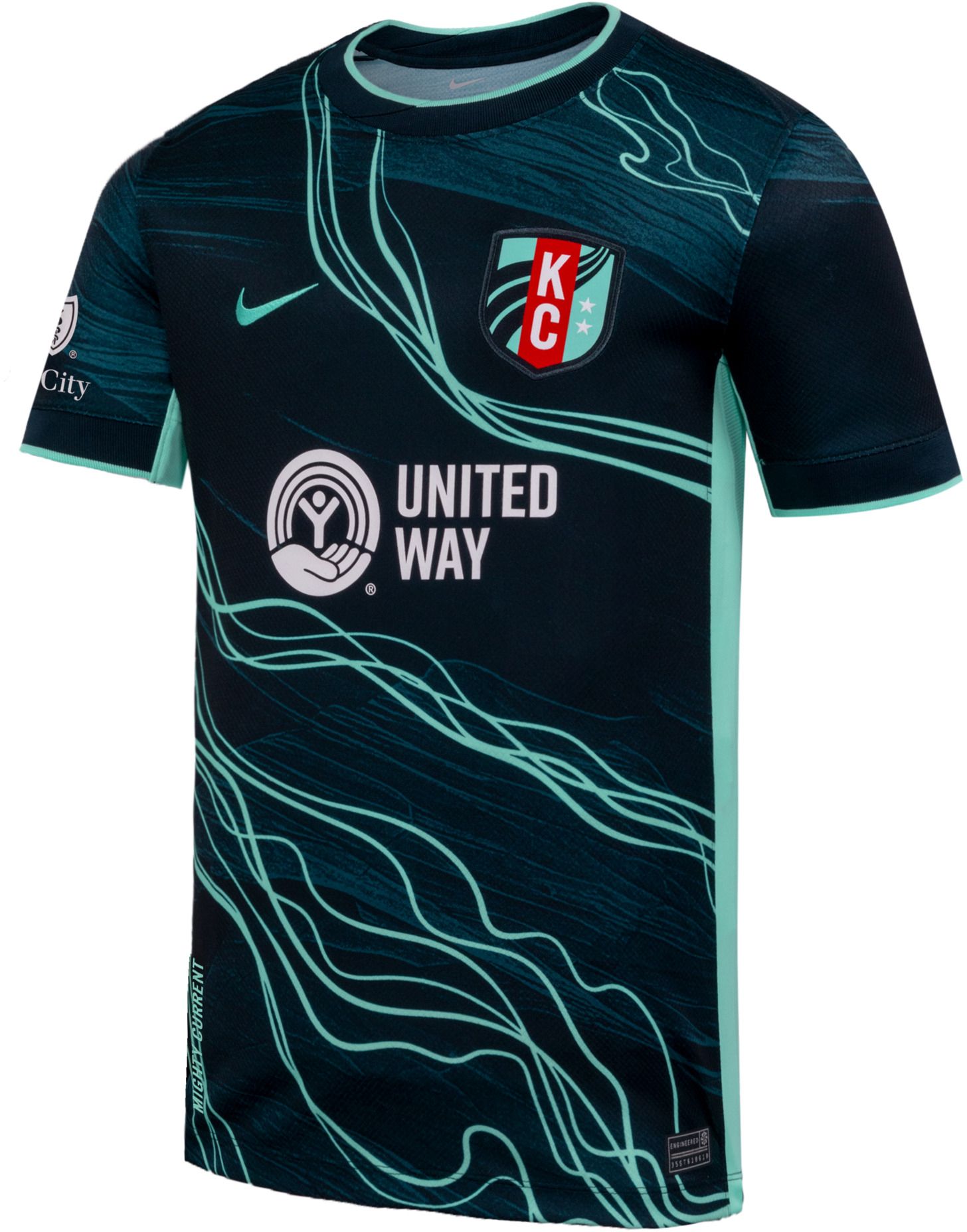 Nike Youth Kansas City Current Ally Sentnor #21 2026 Third Replica Jersey product image