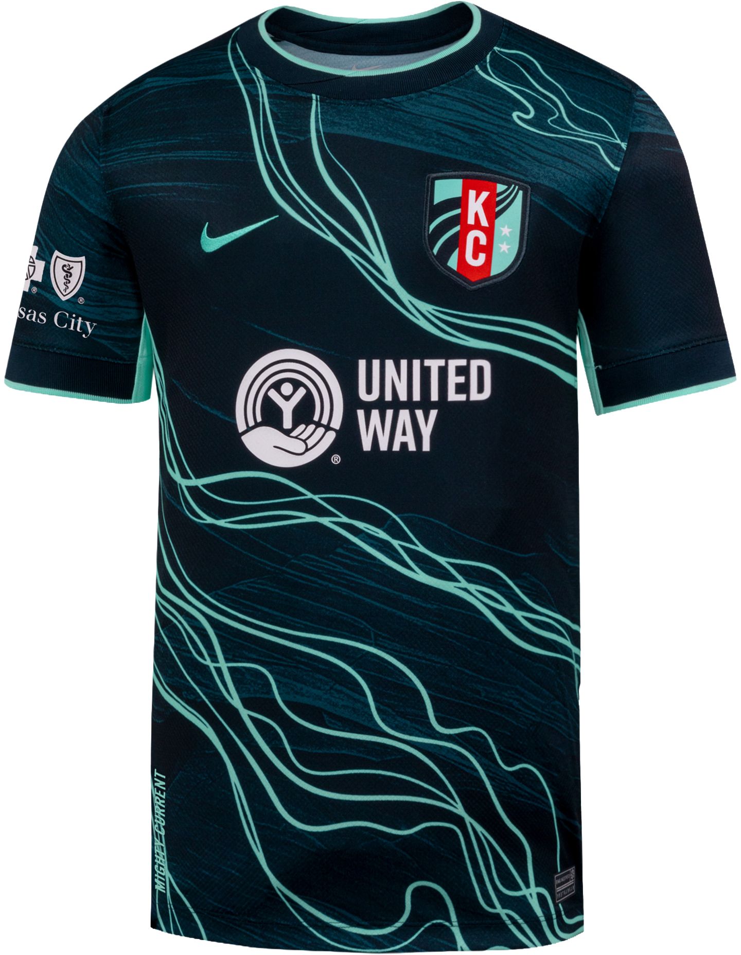 Nike Youth Kansas City Current Ally Sentnor #21 2026 Third Replica Jersey product image