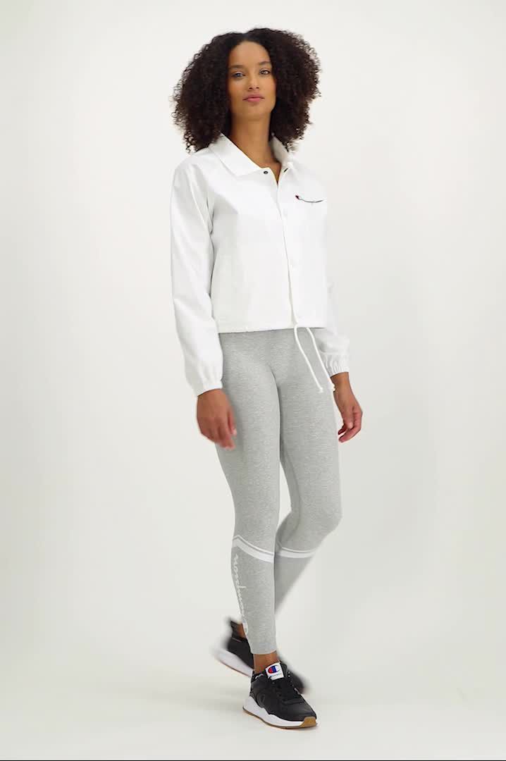 champion women's heritage coaches jacket