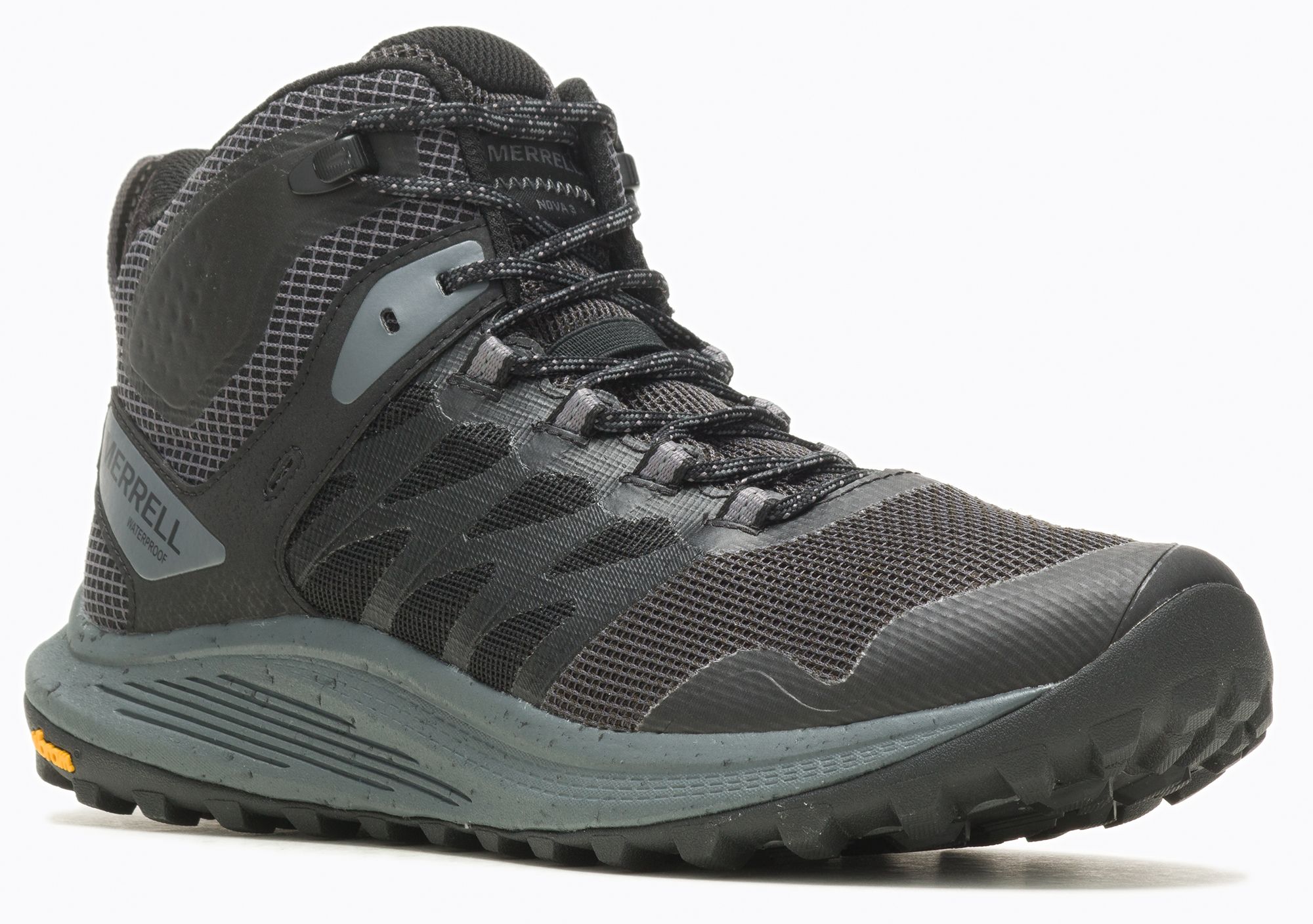 Merrell Men's Nova 3 Mid Waterproof Hiking Boots product image