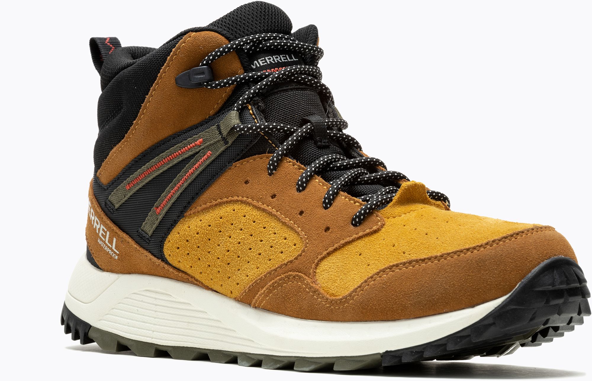 Merrell Men's Wildwood Mid Leather Waterproof Hiking Boots product image