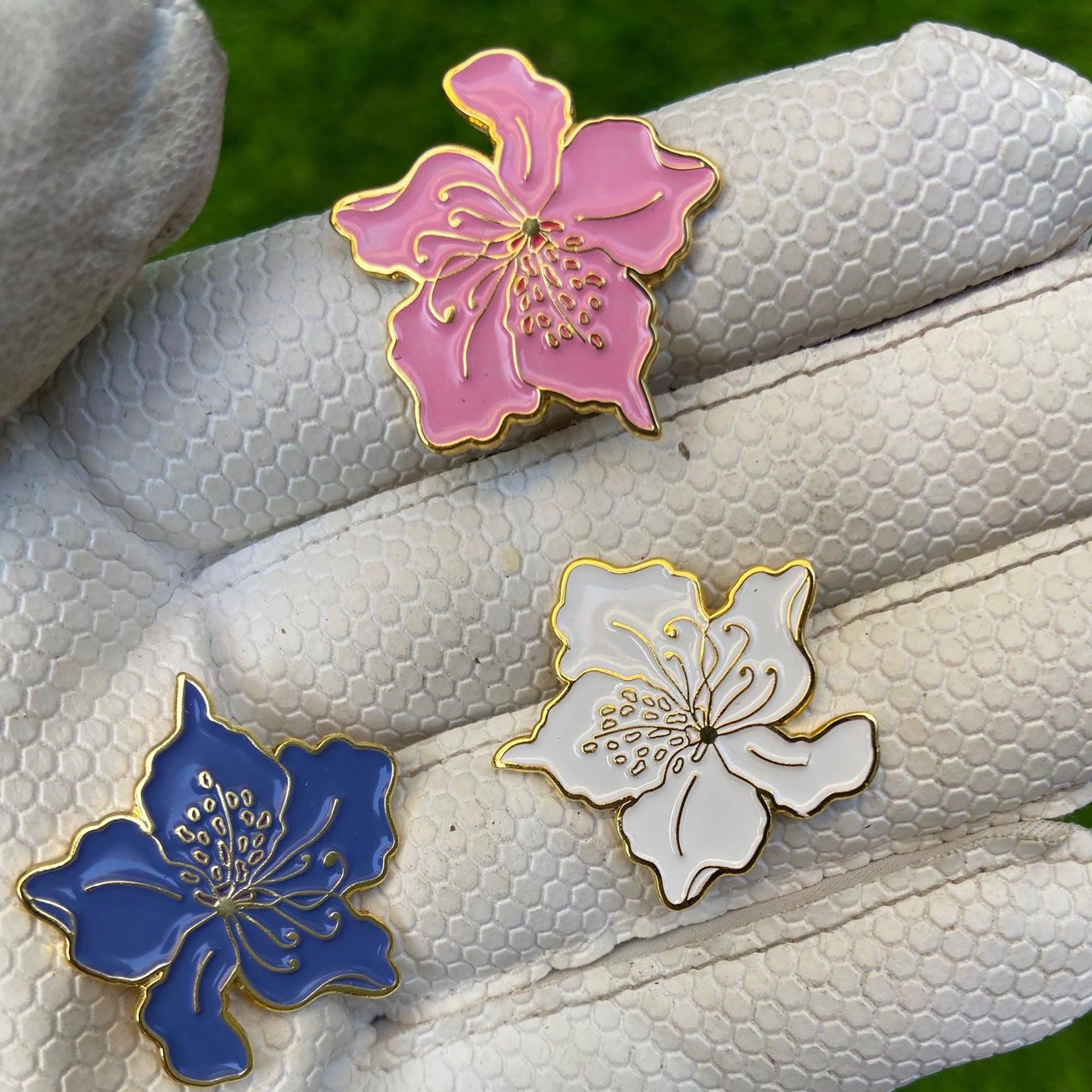 birdiegirl Azalea Flower Ball Marker & Hat Clip product image