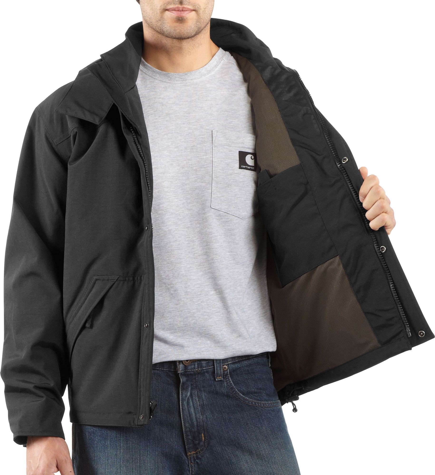 carhartt shoreline jacket mens