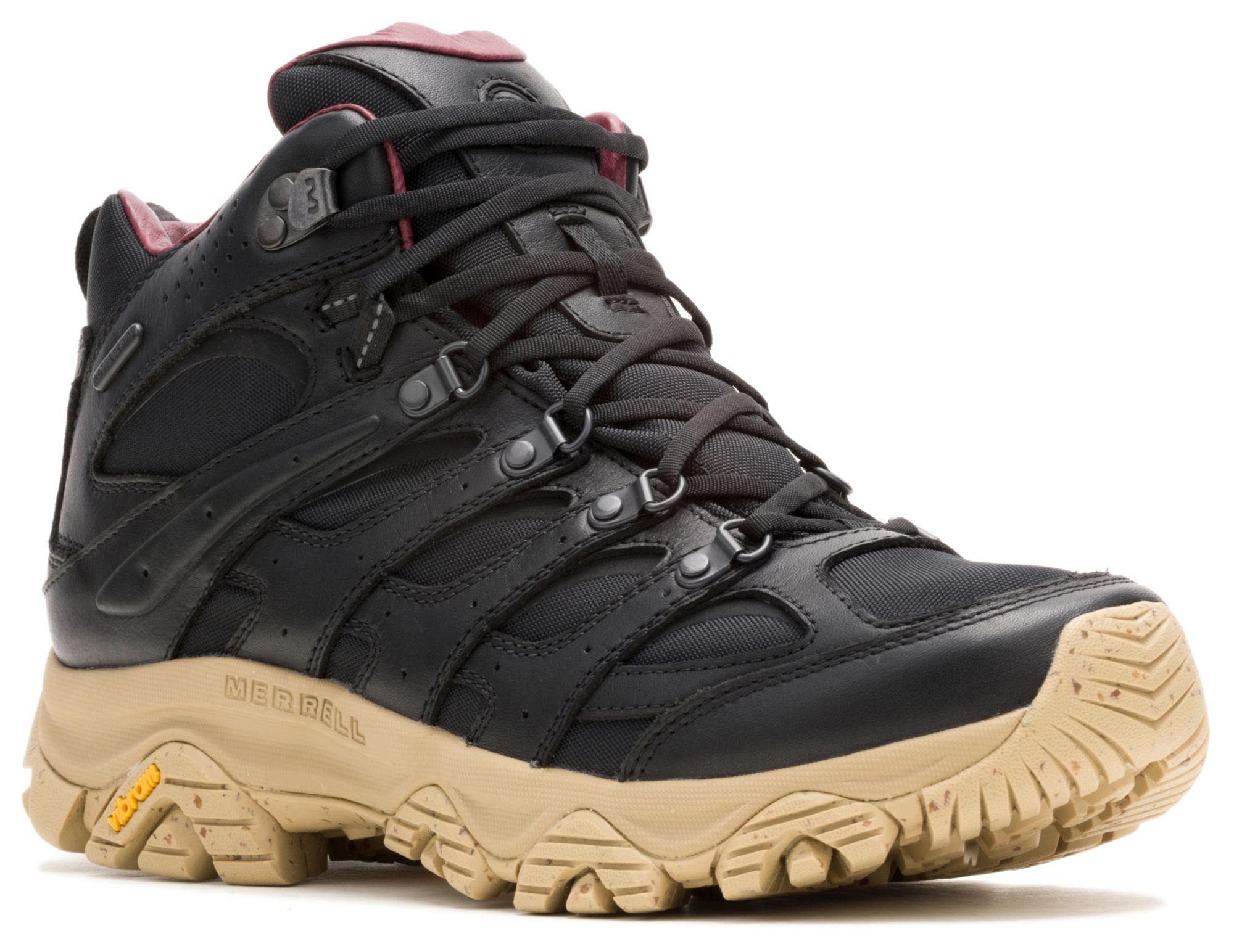 Merrell Men's Moab 3 Luxe Leather Mid Waterproof Hiking Boots product image