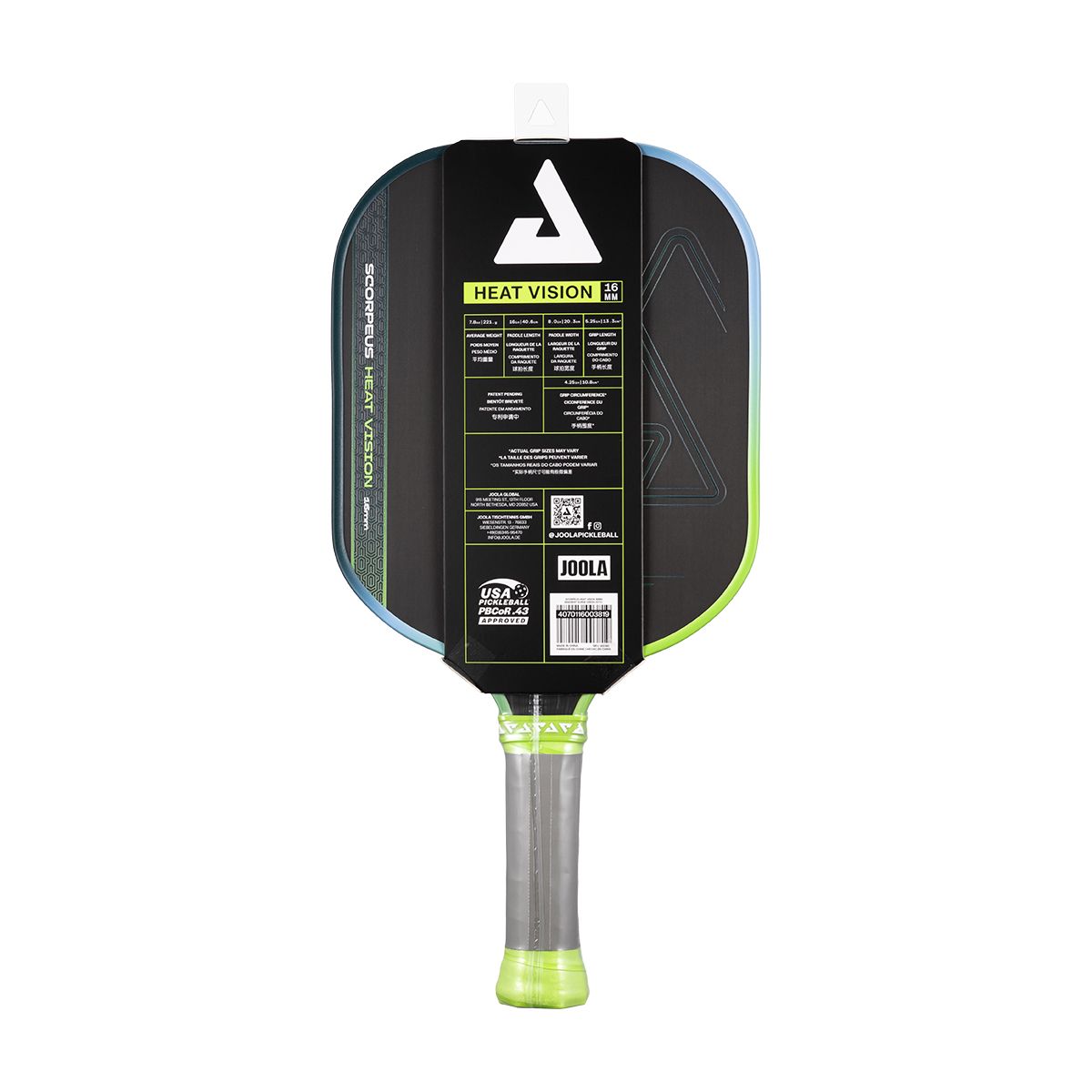 Joola Scorpeus Heat Vision Pickleball Paddle product image