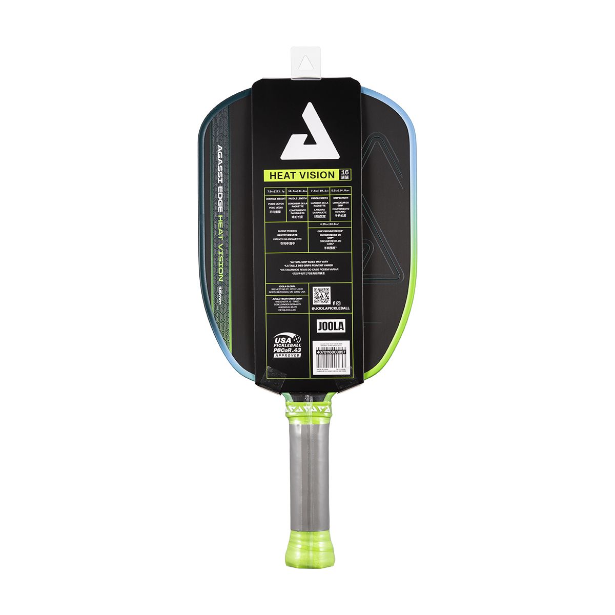 Joola Agassi Edge Heat Vision Pickleball Paddle product image