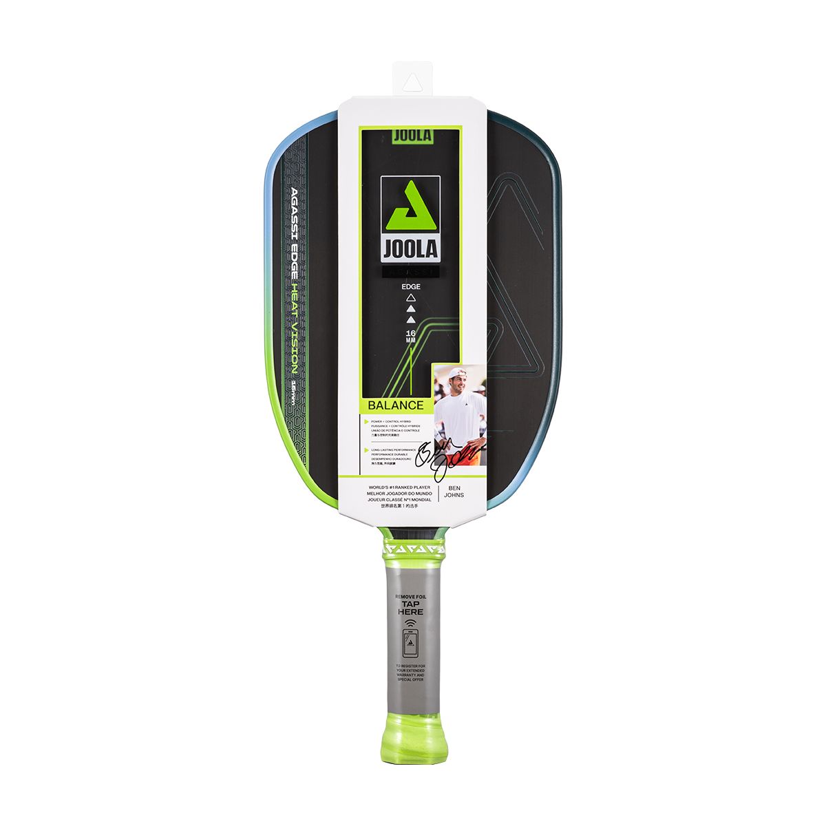 Joola Agassi Edge Heat Vision Pickleball Paddle product image