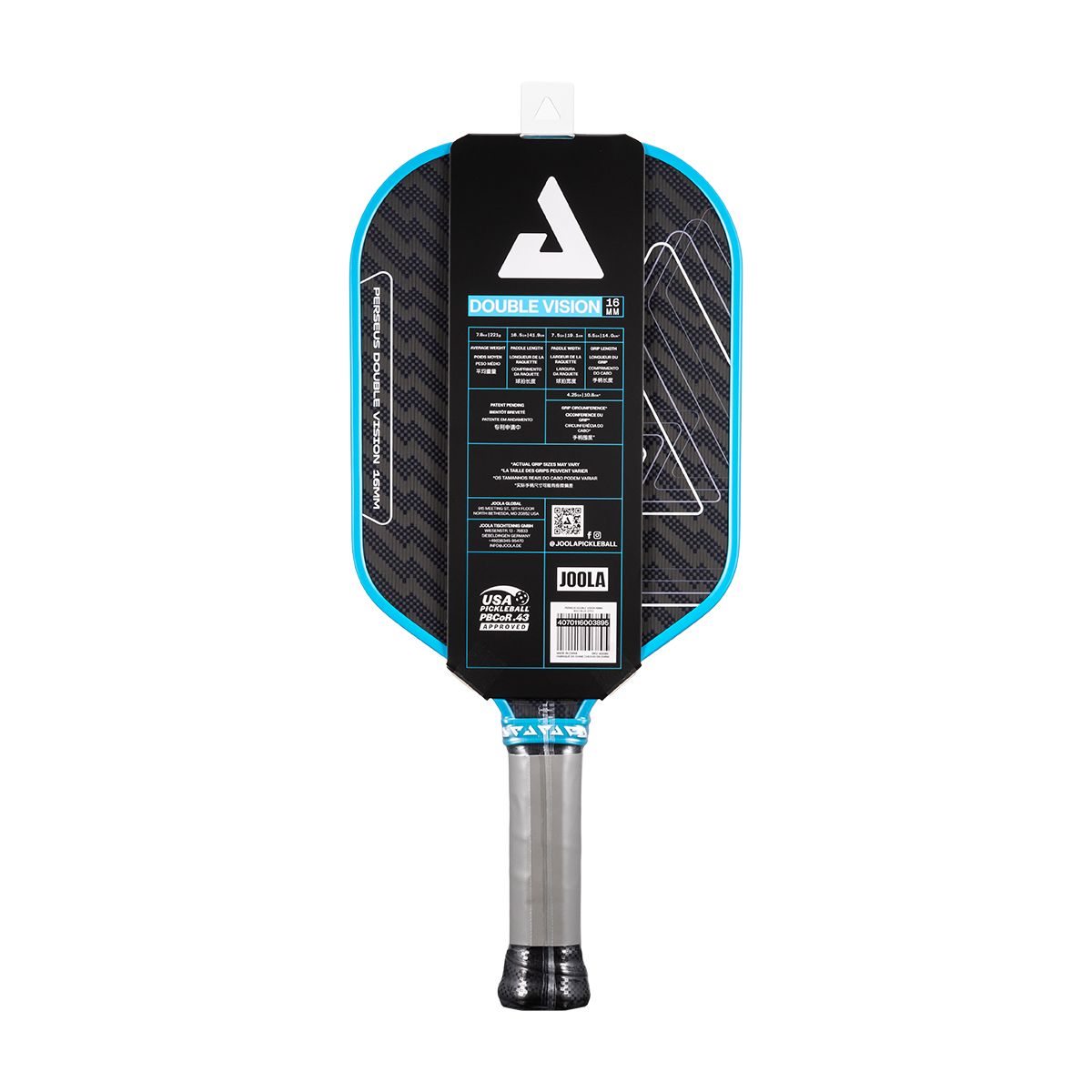 Joola Perseus Double Vision 16mm Pickleball Paddle product image