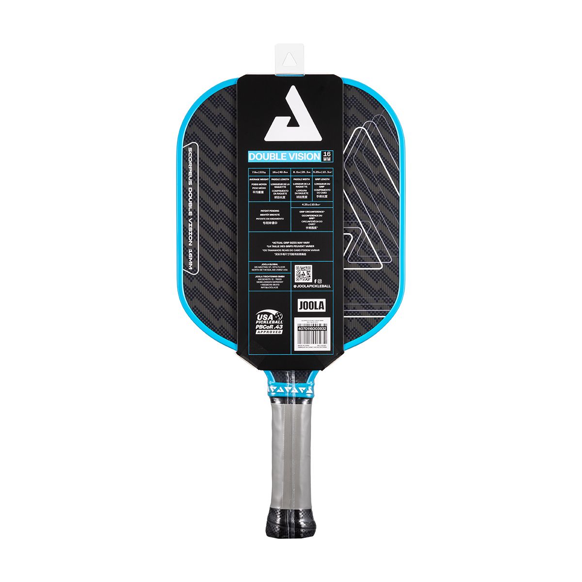 Joola Scorpeus Double Vision 16mm Pickleball Paddle product image