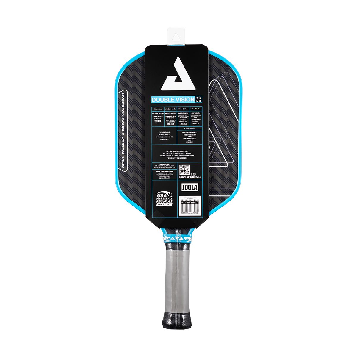 Joola Hyperion Double Vision 16mm Pickleball Paddle product image