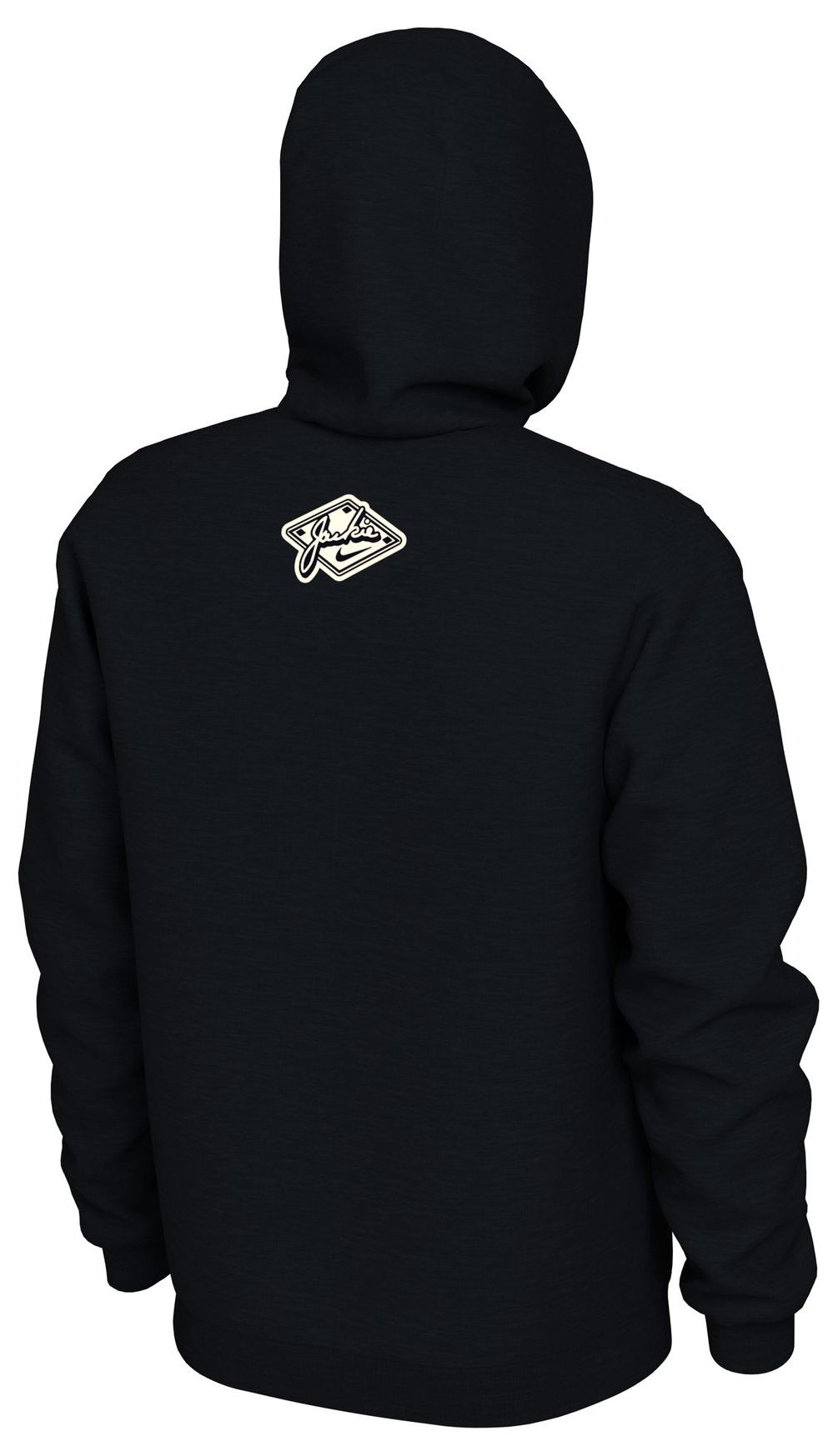 Nike Men's Los Angeles Dodgers Jackie Robinson #42 Black Club Hoodie product image