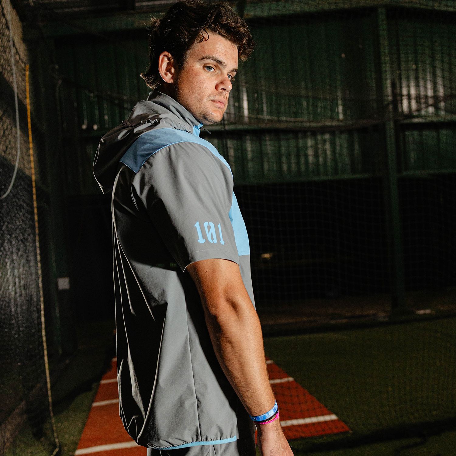 Baseball Lifestyle 101 Boys' Diamond Tech Pro Cage Jacket product image