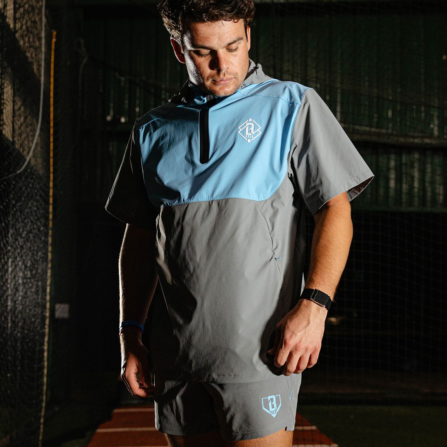 Baseball Lifestyle 101 Boys' Diamond Tech Pro Cage Jacket product image