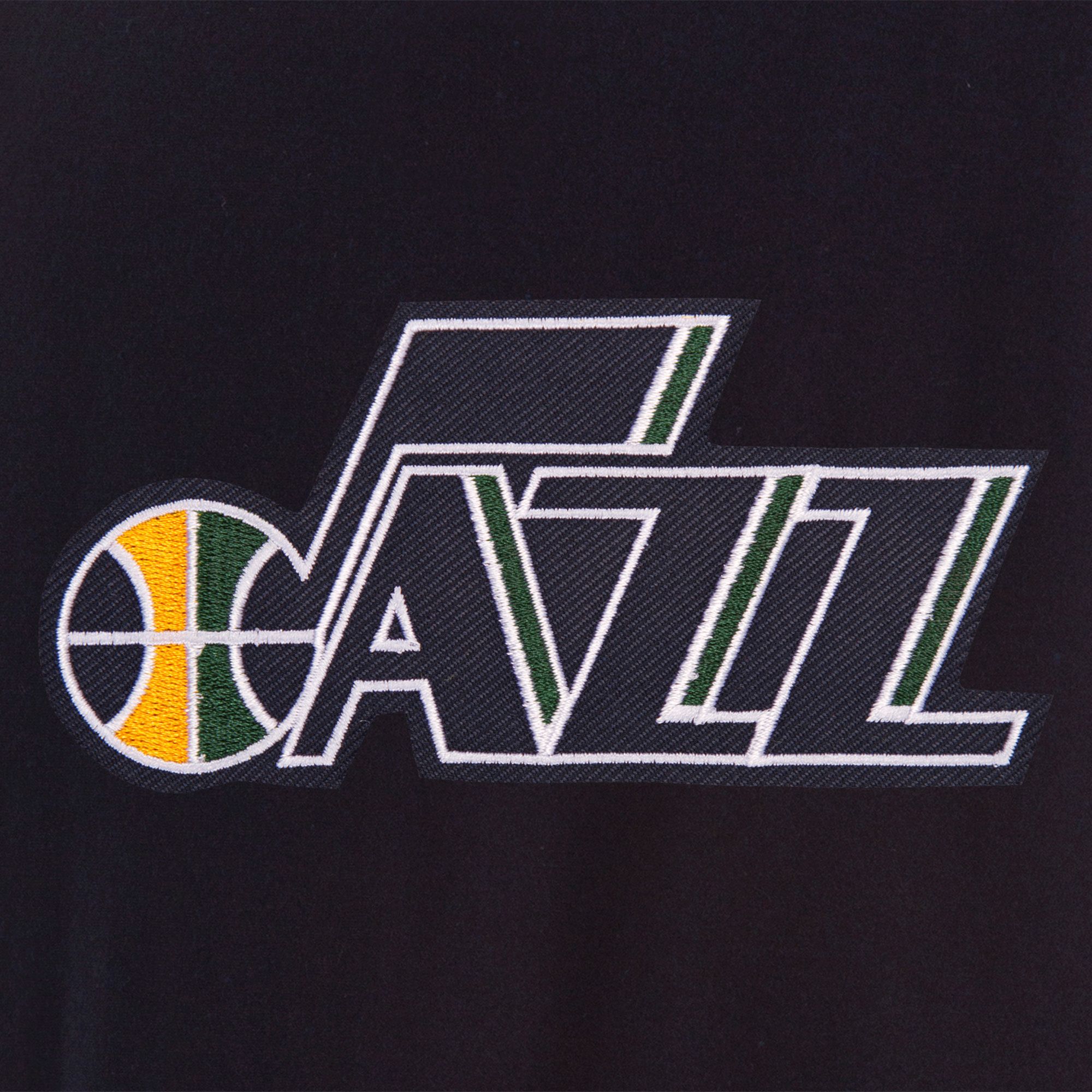 JH Design Men's Utah Jazz Navy Reversible Wool Jacket