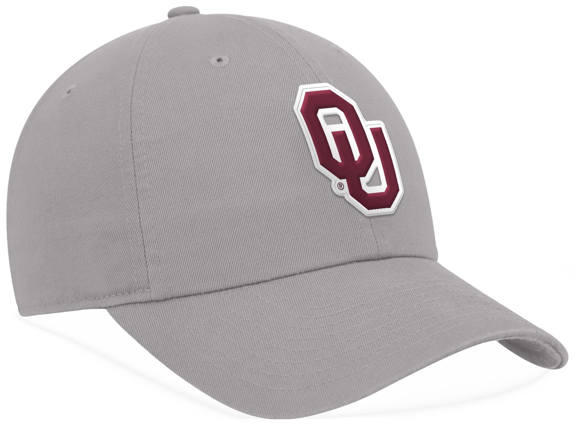 Jordan Men's Oklahoma Sooners Grey Club Slouch Adjustable Hat product image