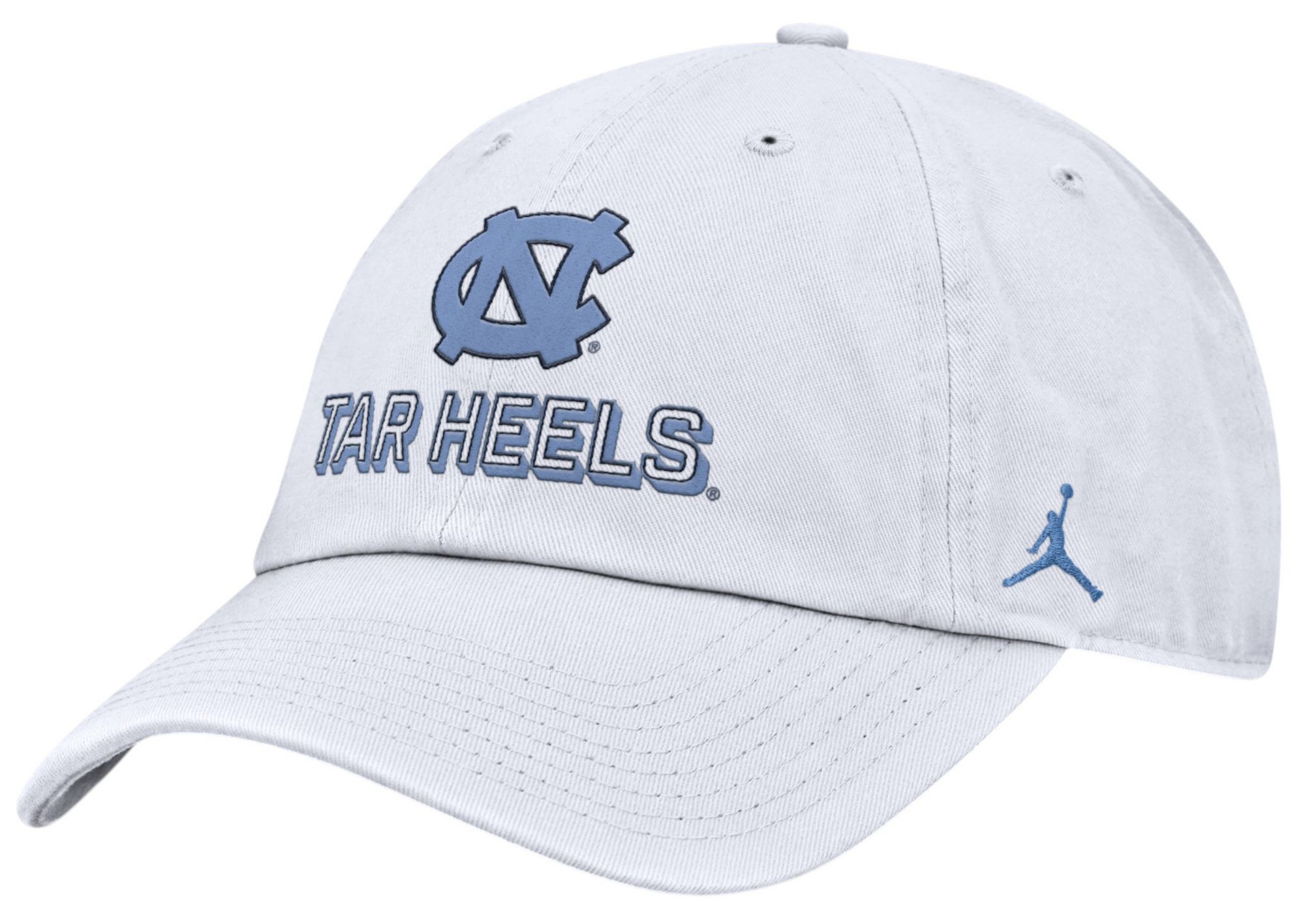 Jordan Adult North Carolina Tar Heels White Game Day Club Adjustable Hat product image
