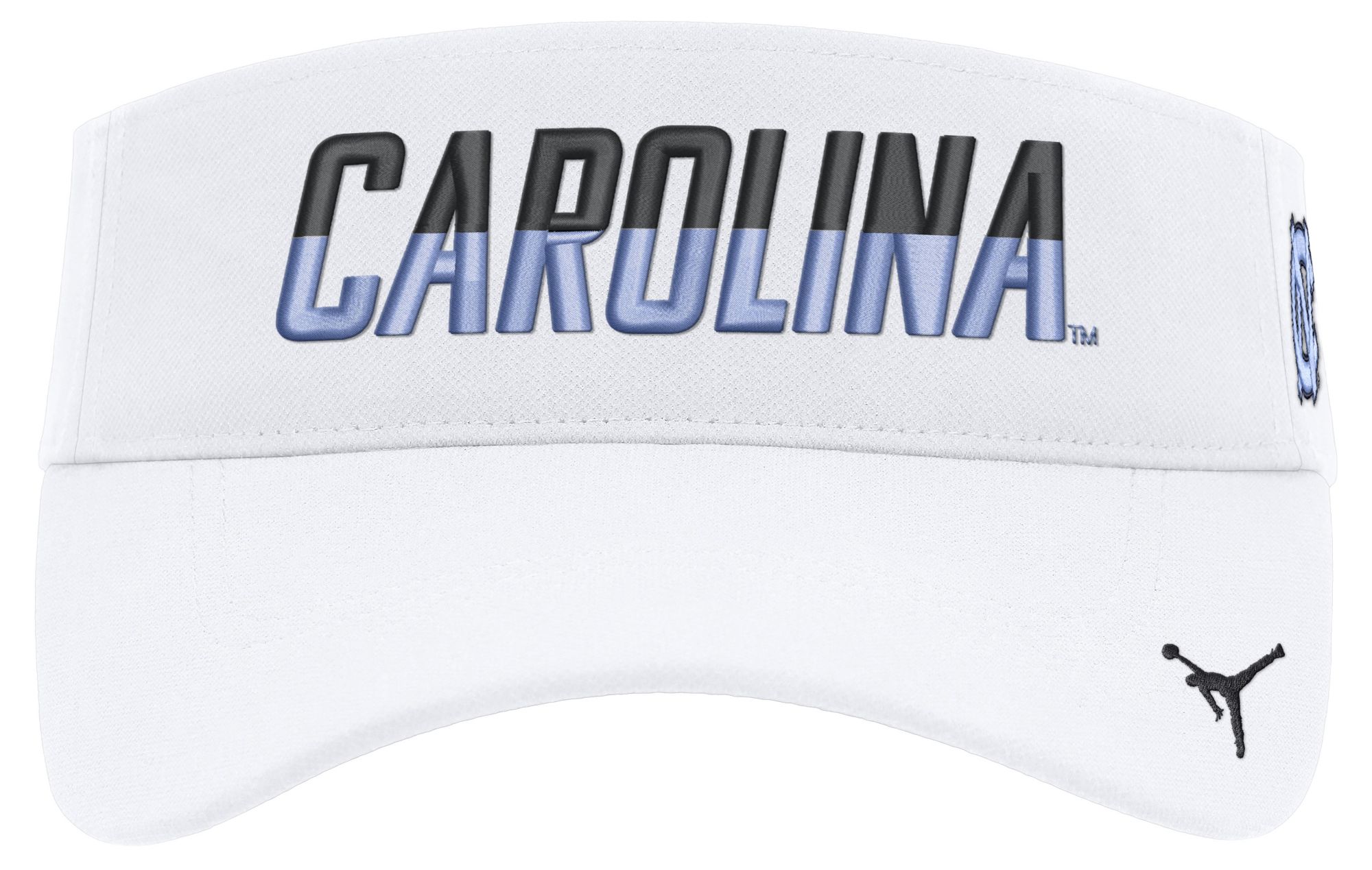 Jordan Adult North Carolina Tar Heels White Ace Practice Visor Cap product image