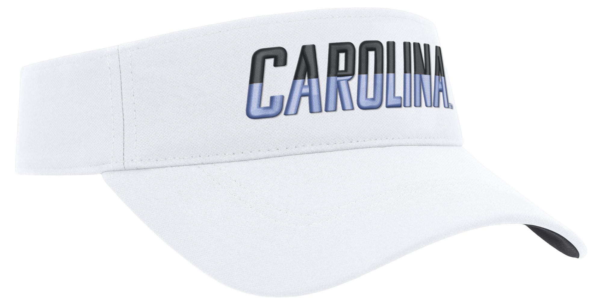 Jordan Adult North Carolina Tar Heels White Ace Practice Visor Cap product image