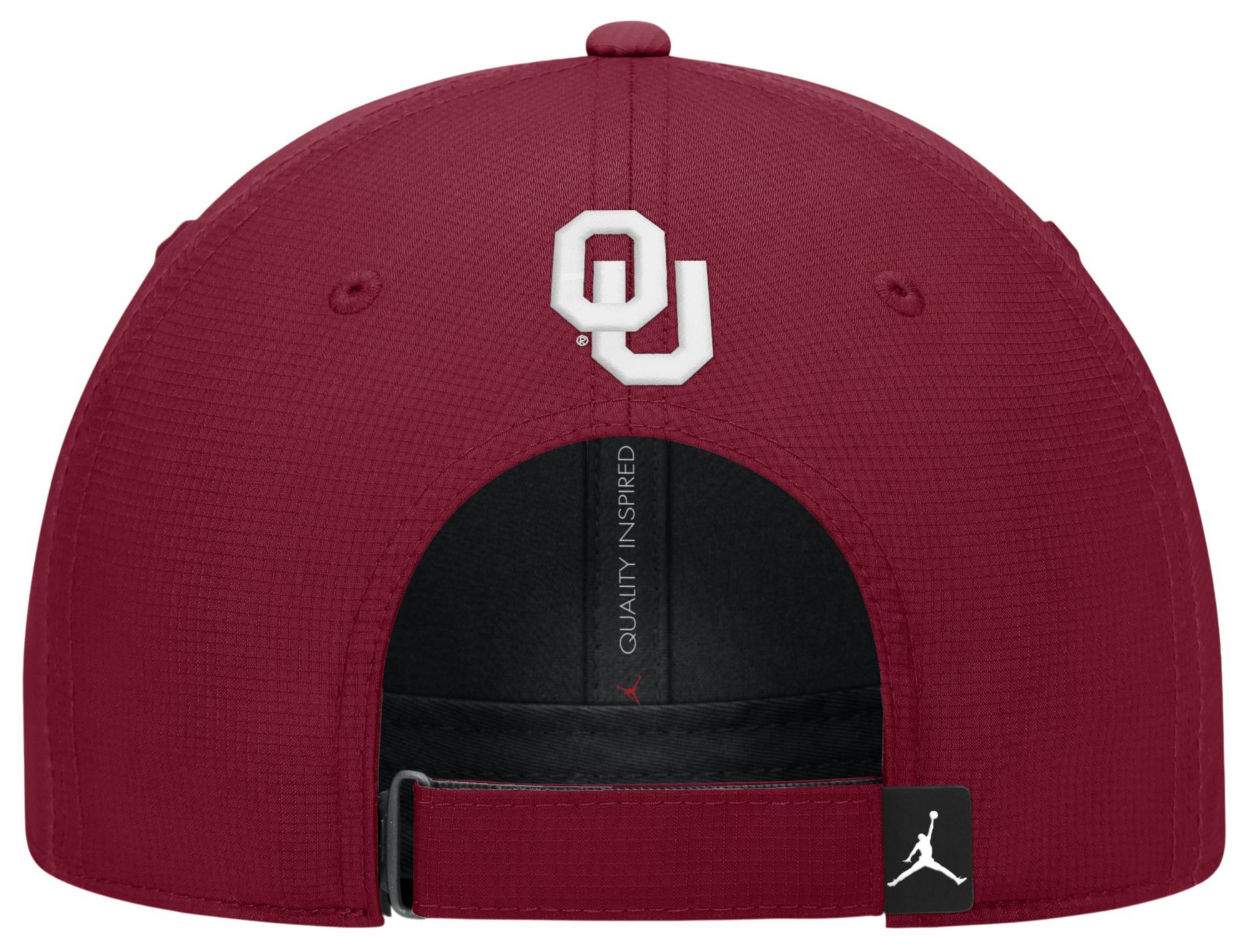Jordan Adult Oklahoma Sooners Team Crimson Structured Club Adjustable Hat product image