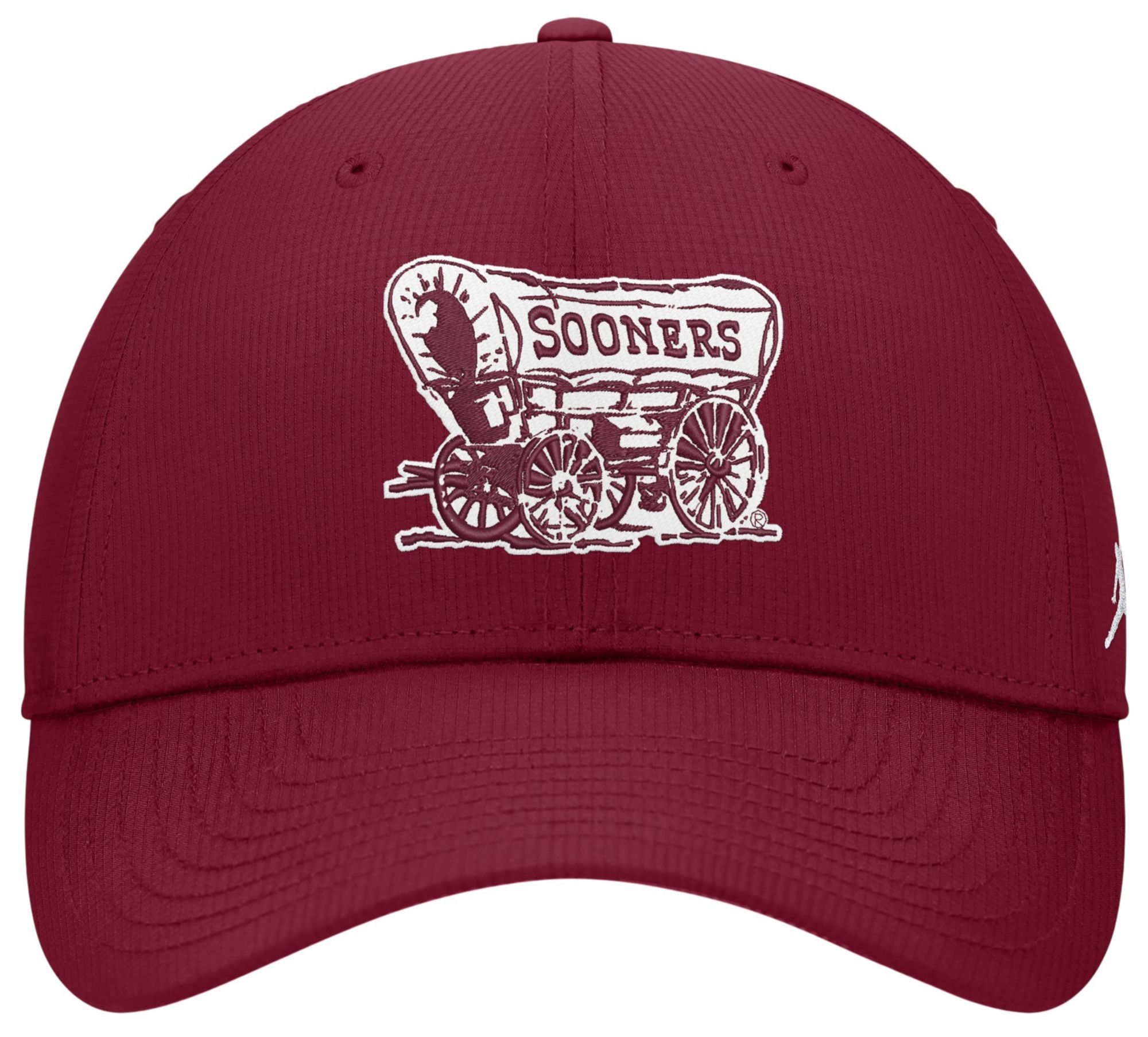 Jordan Adult Oklahoma Sooners Team Crimson Structured Club Adjustable Hat product image