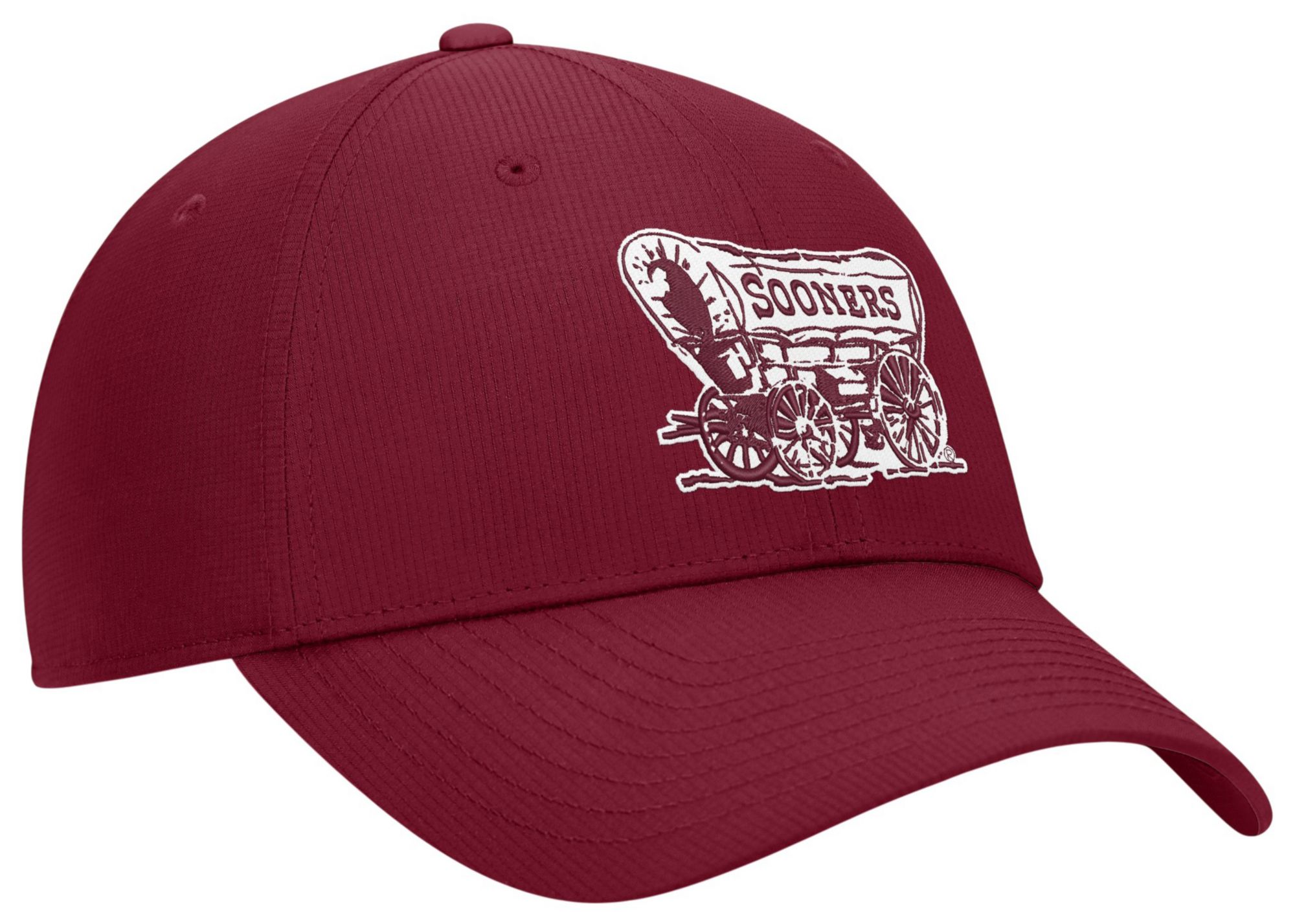 Jordan Adult Oklahoma Sooners Team Crimson Structured Club Adjustable Hat product image