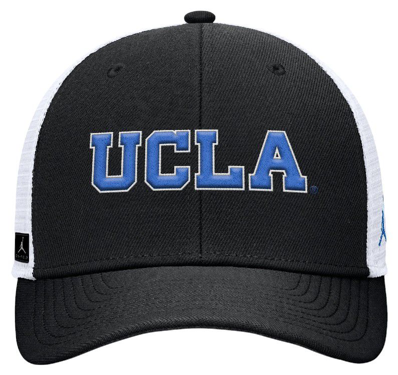 Jordan Adult UCLA Bruins Black Rise Gameday Trucker Adjustable Hat product image