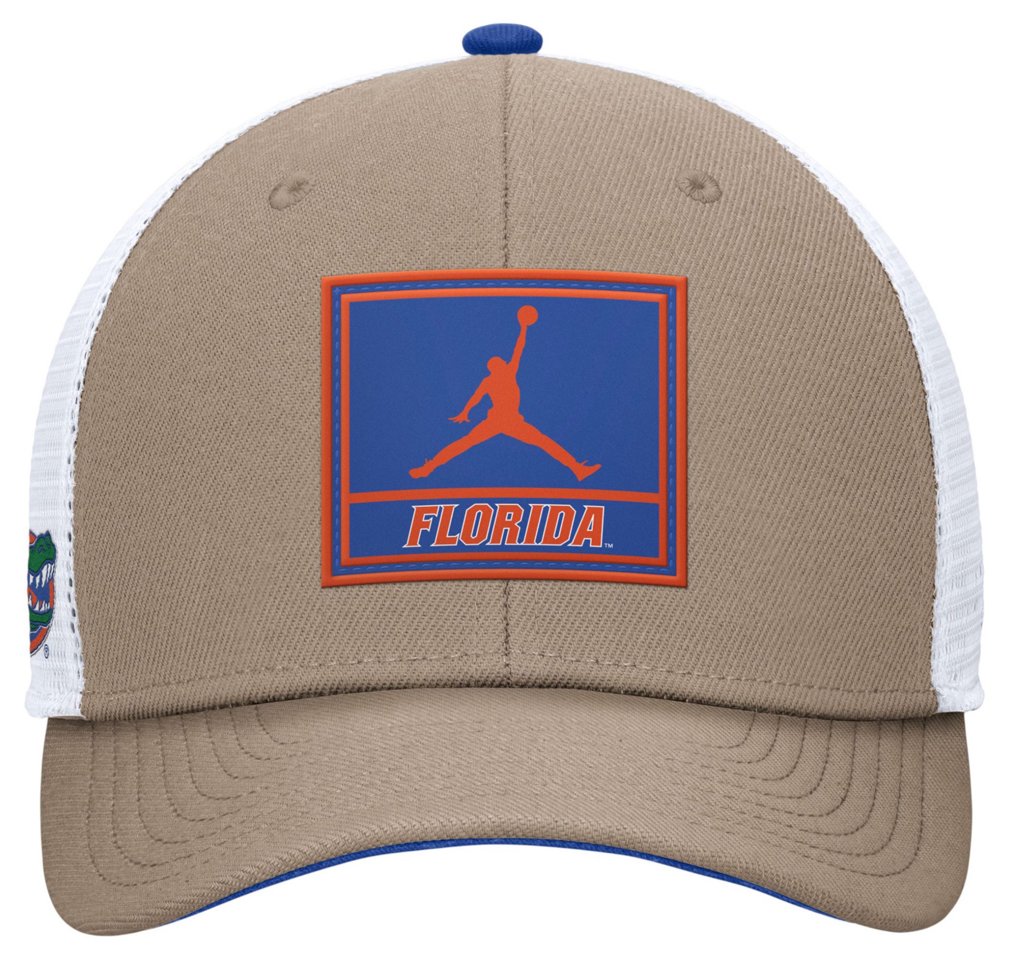 Jordan Men's Florida Gators White Rise Adjustable Trucker Hat product image