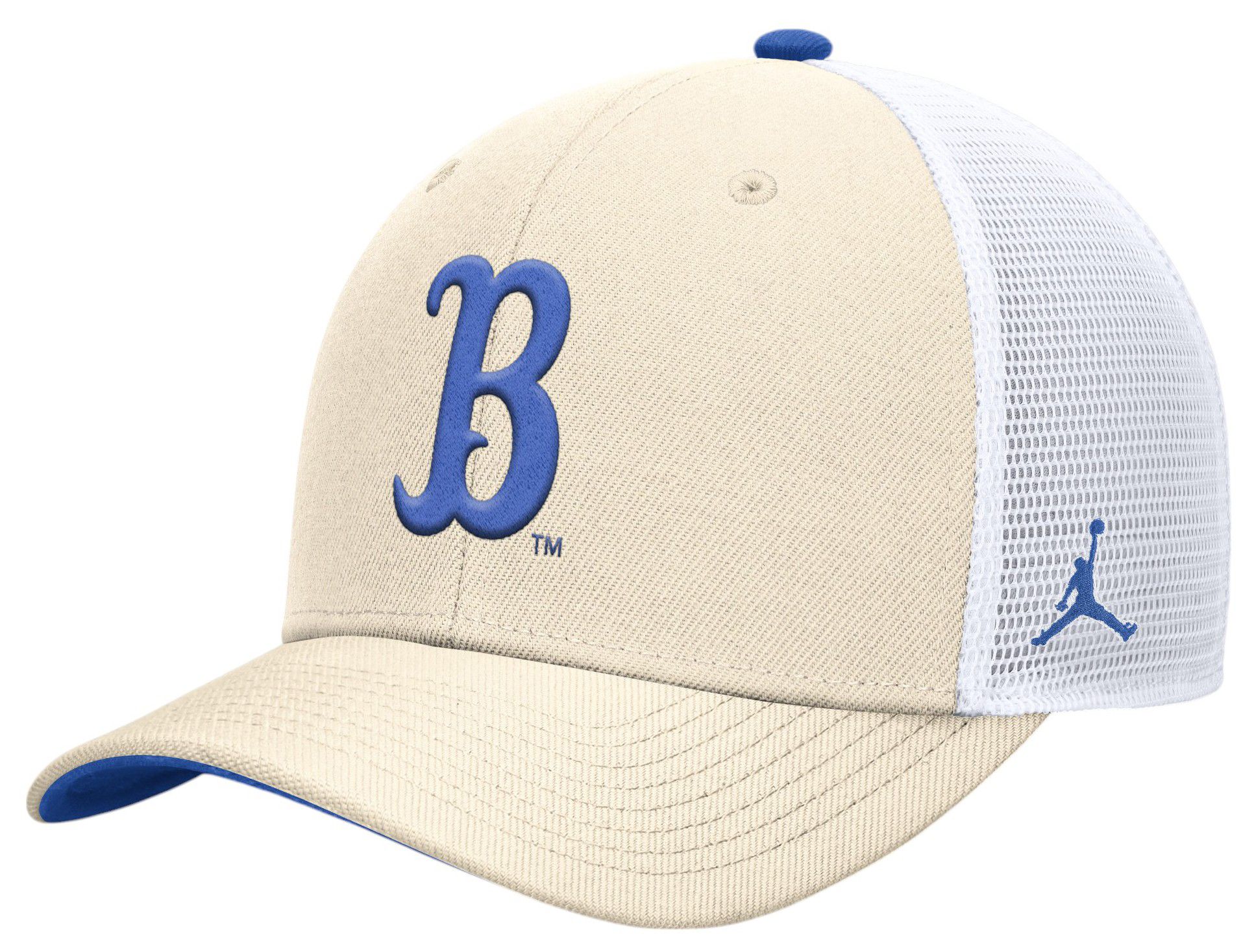 Jordan Adult UCLA Bruins Natural Dri-FIT Rise Adjustable Trucker Hat product image