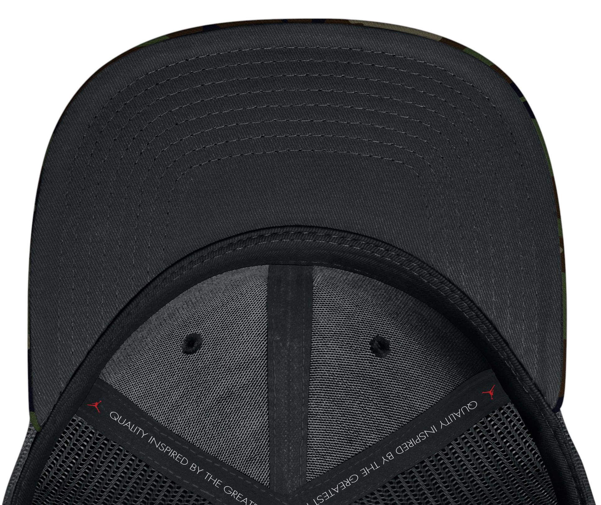 Jordan Adult Michigan Wolverines Medium Olive 2025 Military Appreciation Trucker Hat product image