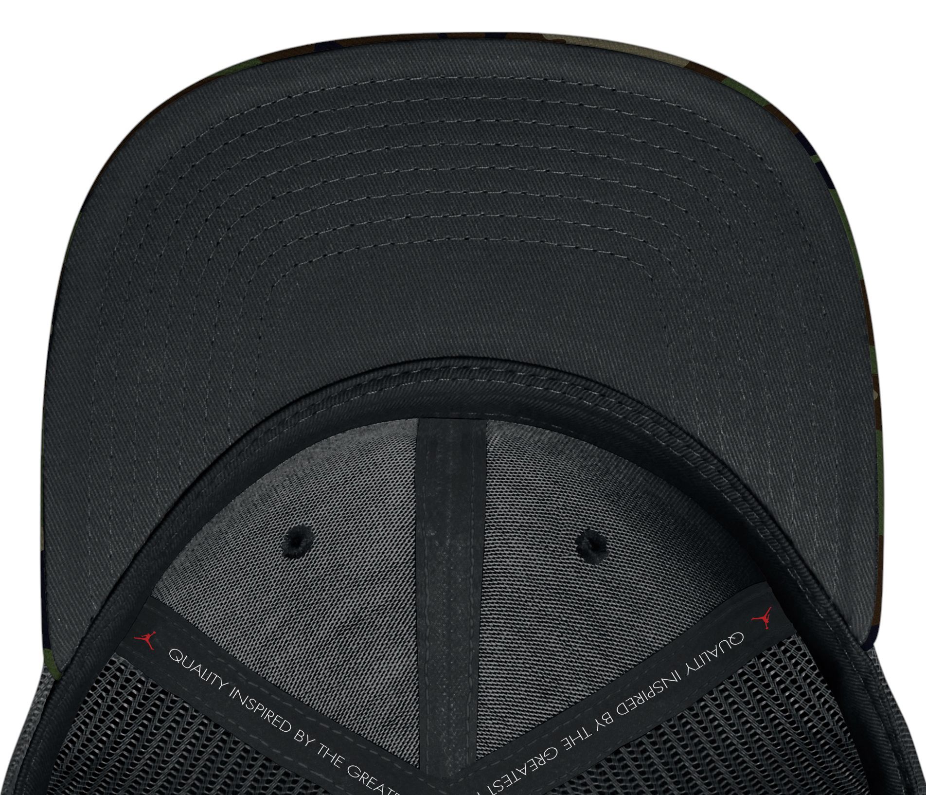 Jordan Adult North Carolina Tar Heels Medium Olive 2025 Military Appreciation Trucker Hat product image