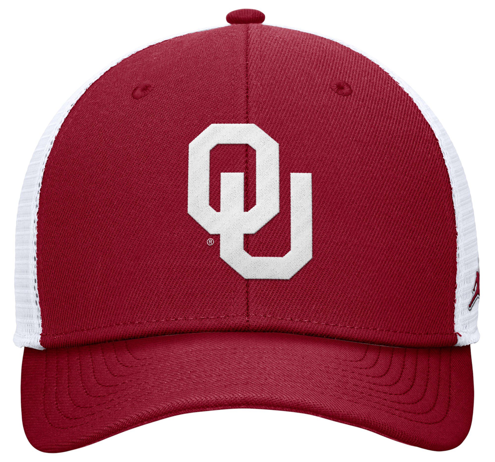 Jordan Men's Oklahoma Sooners Crimson Rise Adjustable Trucker Hat product image