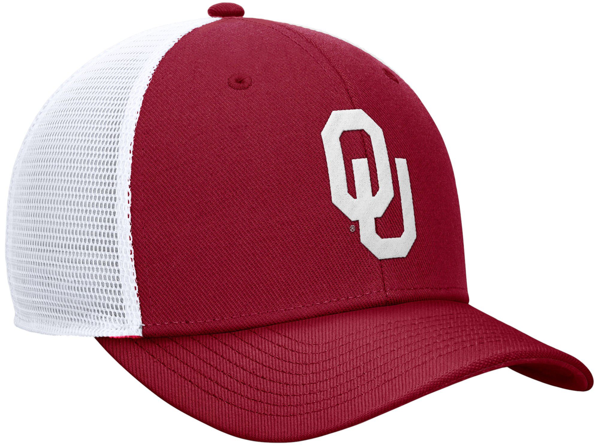 Jordan Men's Oklahoma Sooners Crimson Rise Adjustable Trucker Hat product image