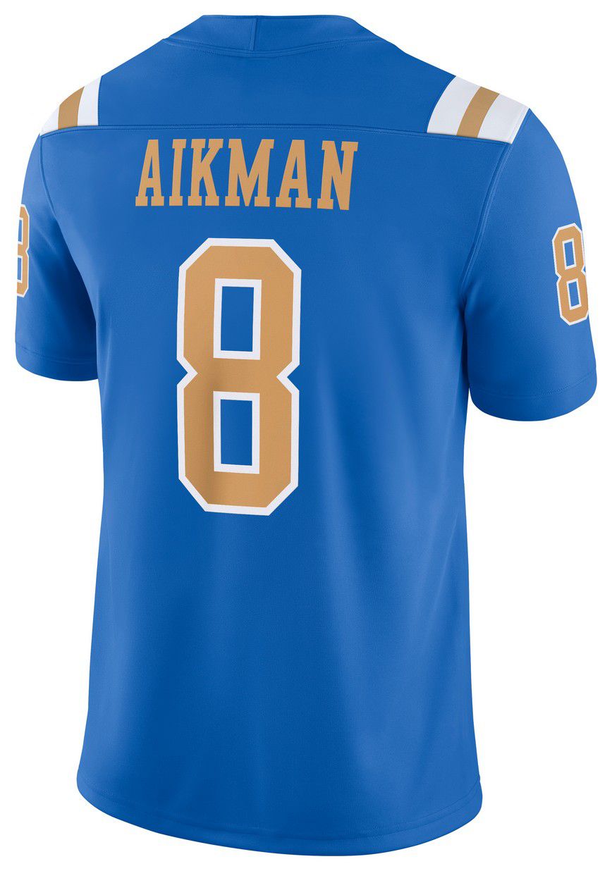 Jordan Men's UCLA Bruins Troy Aikman #8 Light Blue Replica Alternate Football Jersey product image