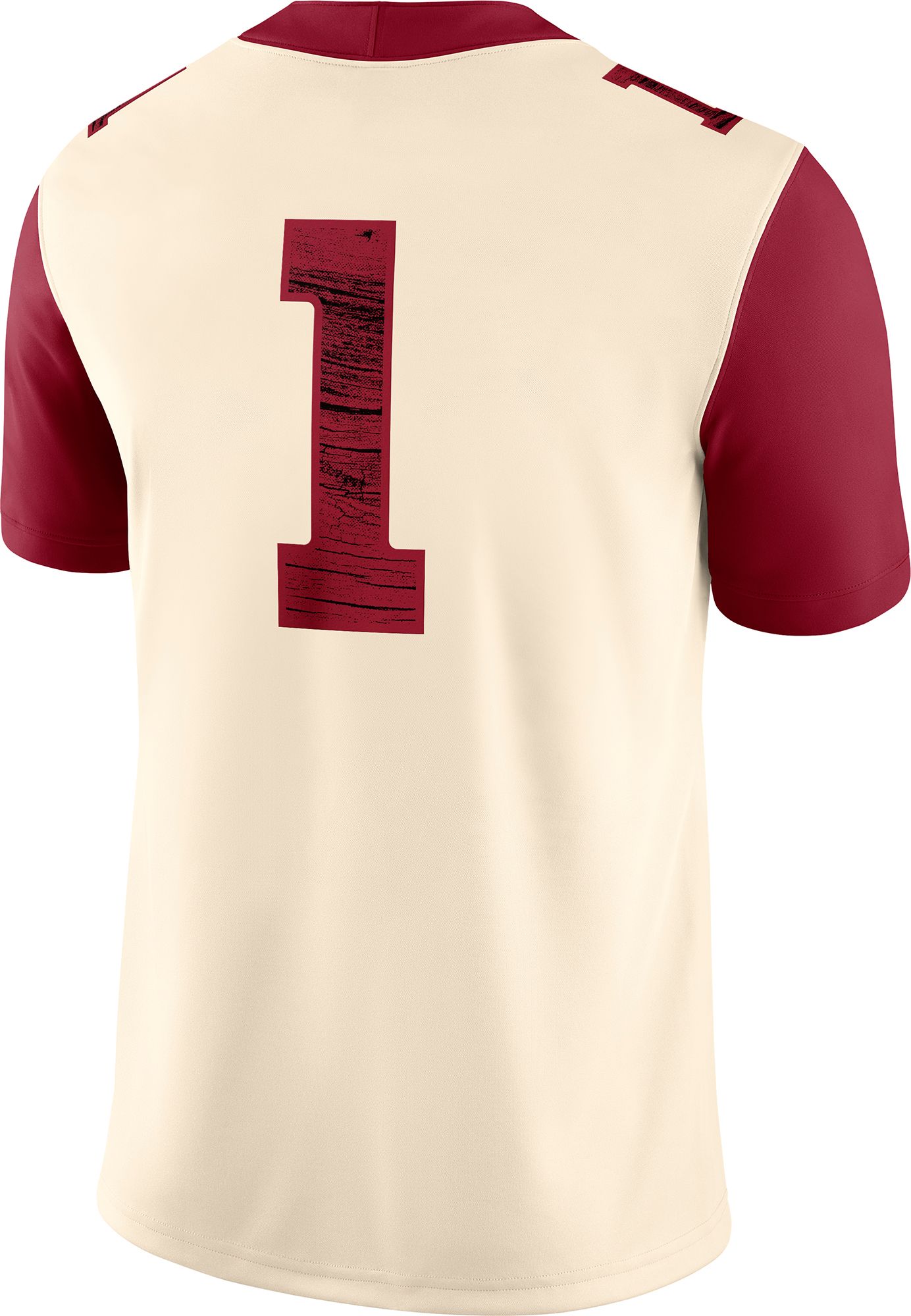 Jordan Men's Oklahoma Sooners #1 White Dri-FIT Replica Alternate Football Game Jersey product image