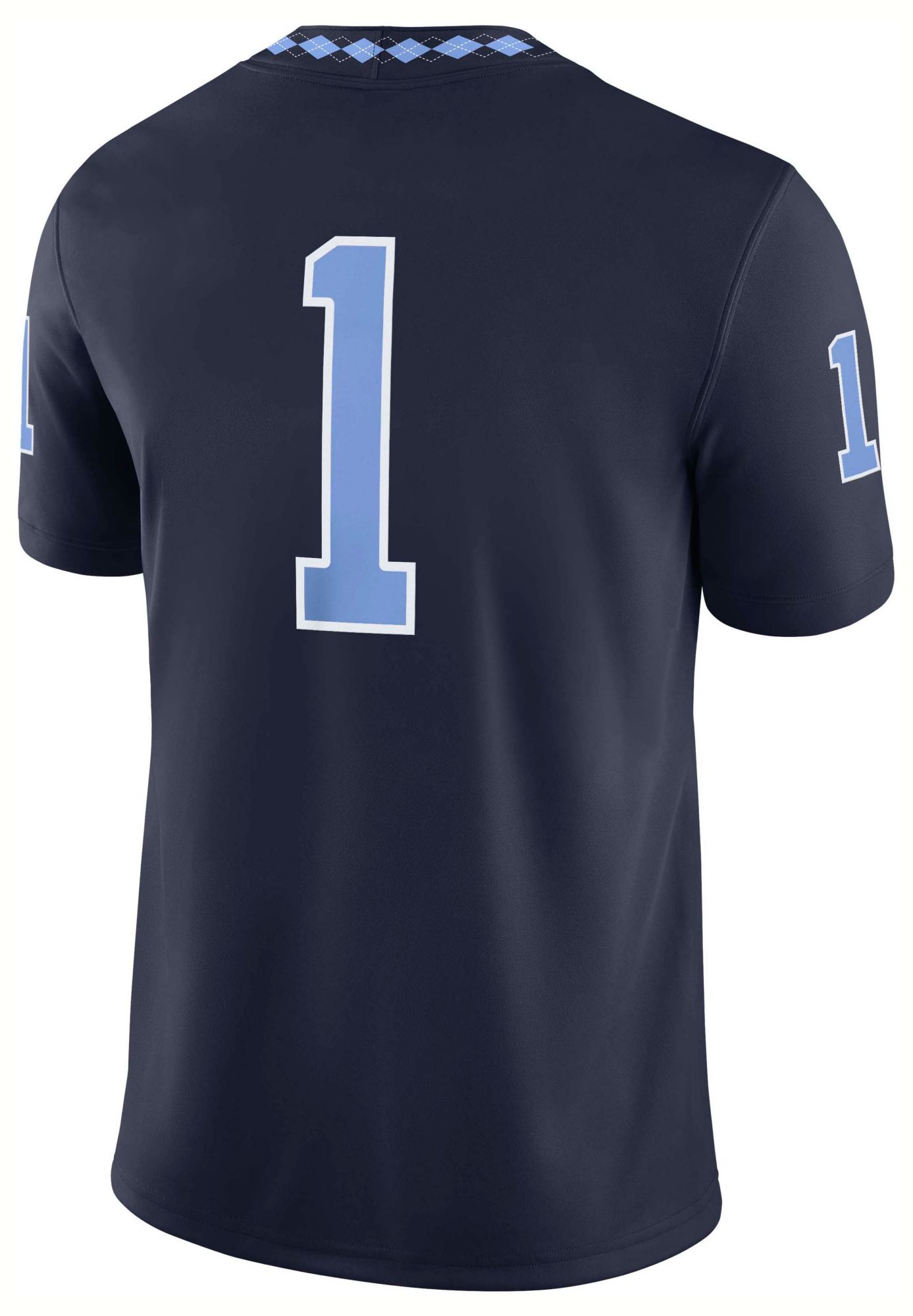 Jordan Men's North Carolina Tar Heels Navy Replica Alternate Football Jersey product image