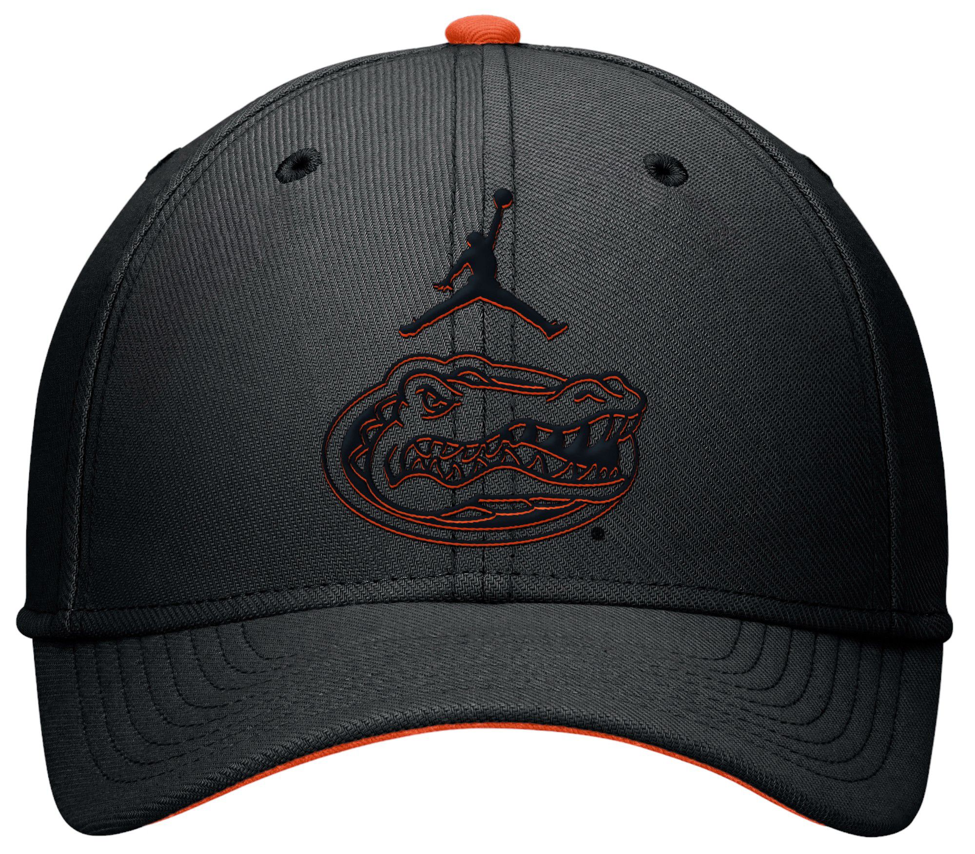 Jordan Men's Florida Gators Black Swooshflex Tonal Adjustable Hat product image