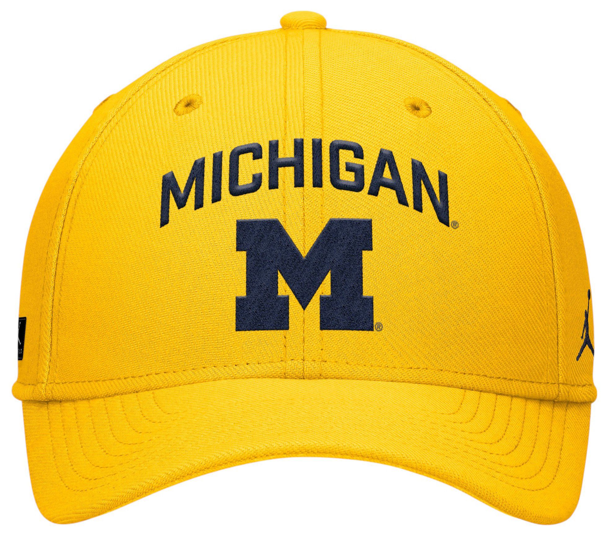 Jordan Adult Michigan Wolverines Amarillo Rise Swooshflex Gameday Hat product image