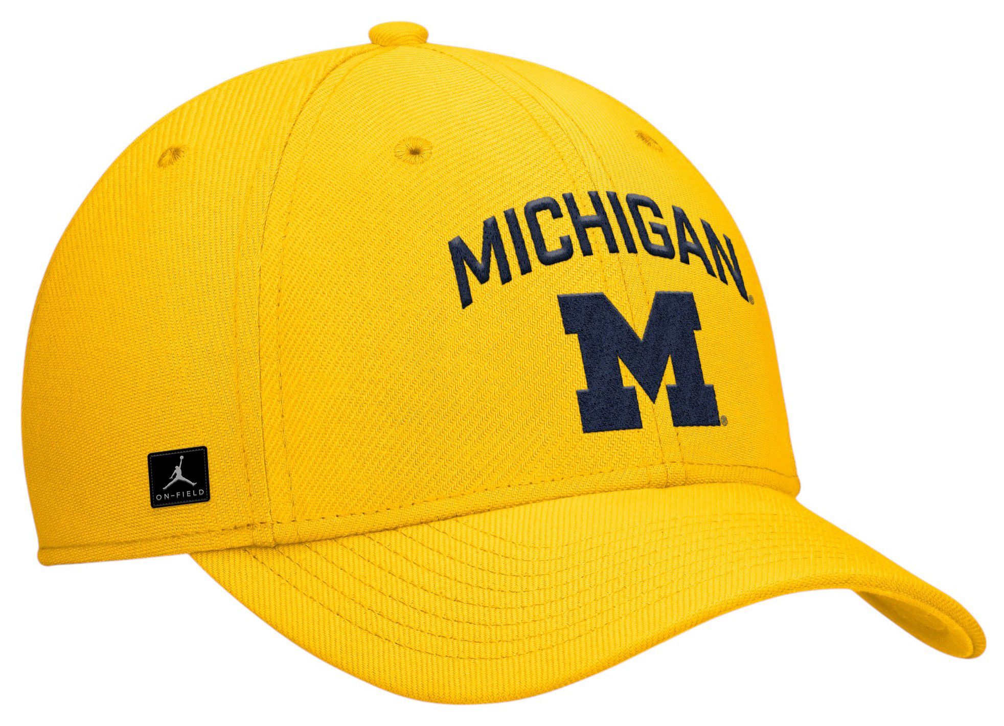 Jordan Adult Michigan Wolverines Amarillo Rise Swooshflex Gameday Hat product image