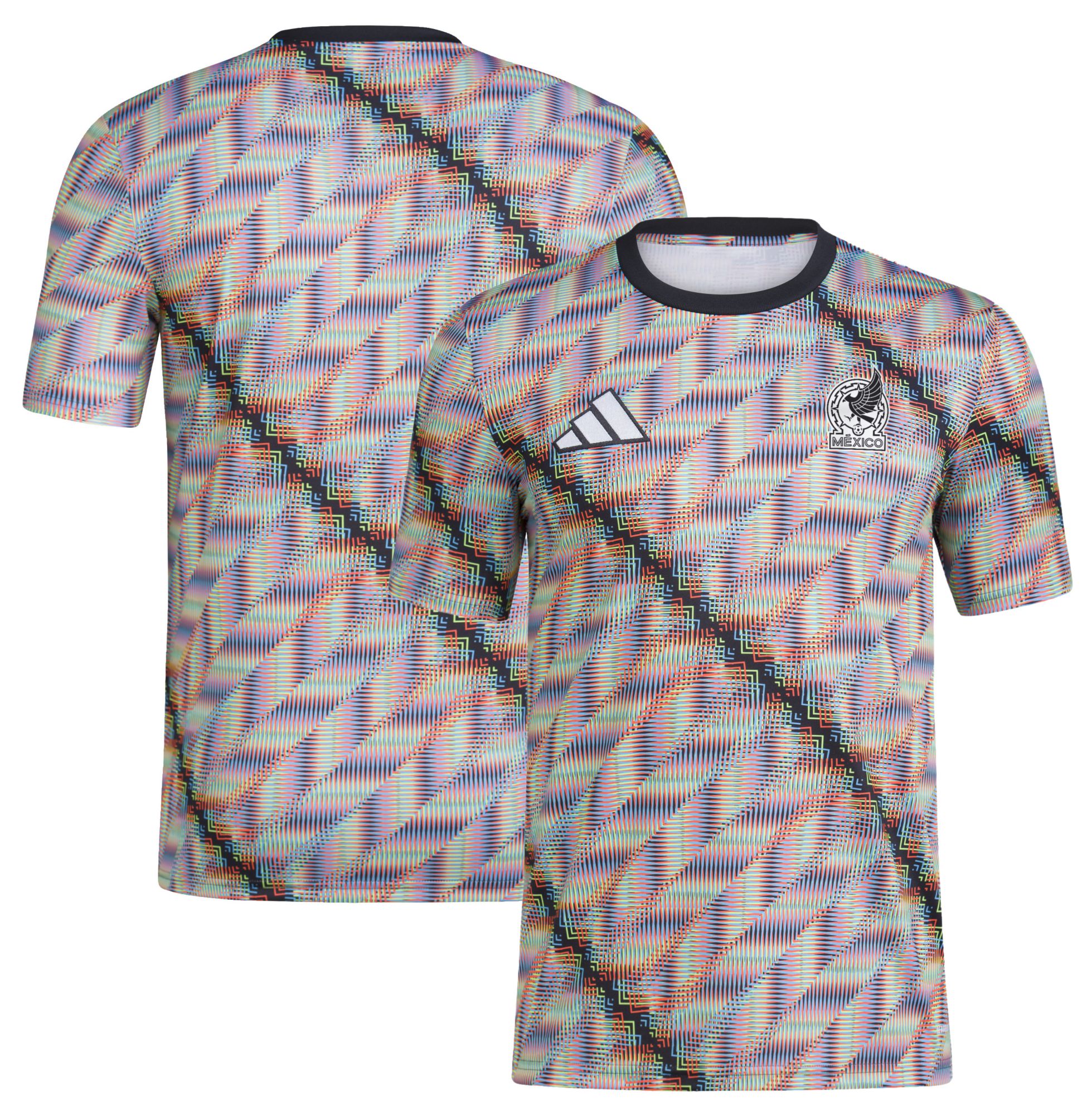 adidas Adult Mexico 2024 Green Prematch Jersey product image