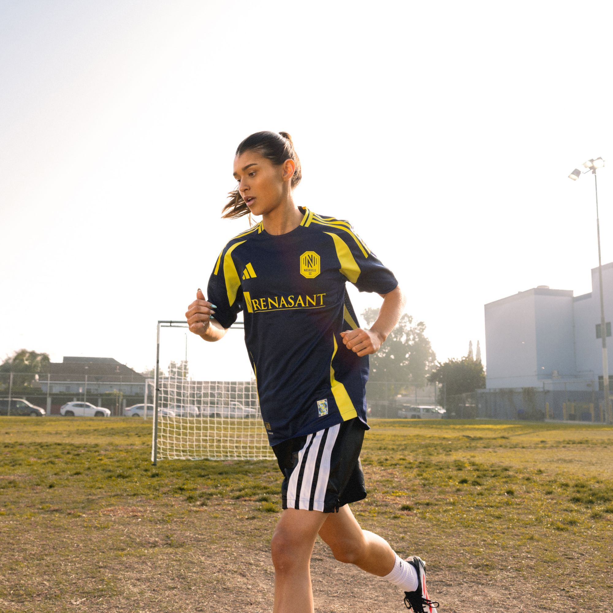 adidas Adult Nashville SC 2025 Secondary Authentic "The Heart of Nashville" Jersey product image