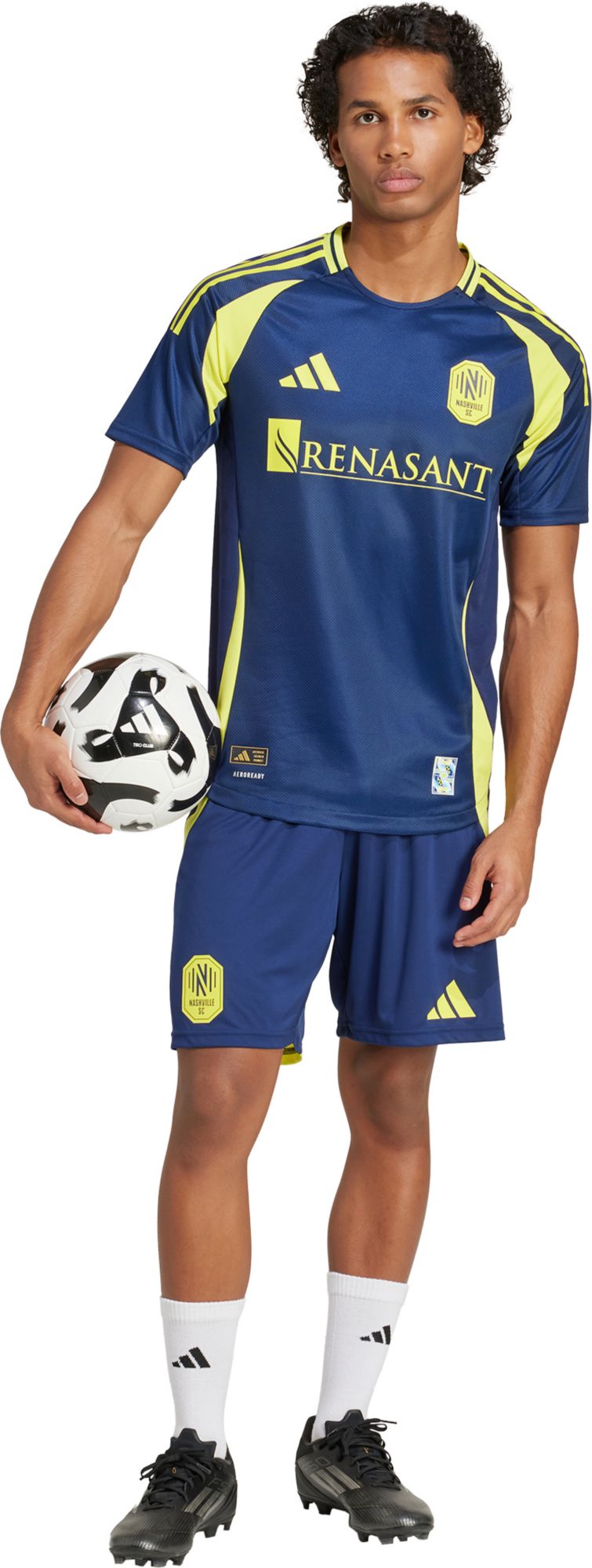adidas Adult Nashville SC 2025 Secondary Authentic "The Heart of Nashville" Jersey product image