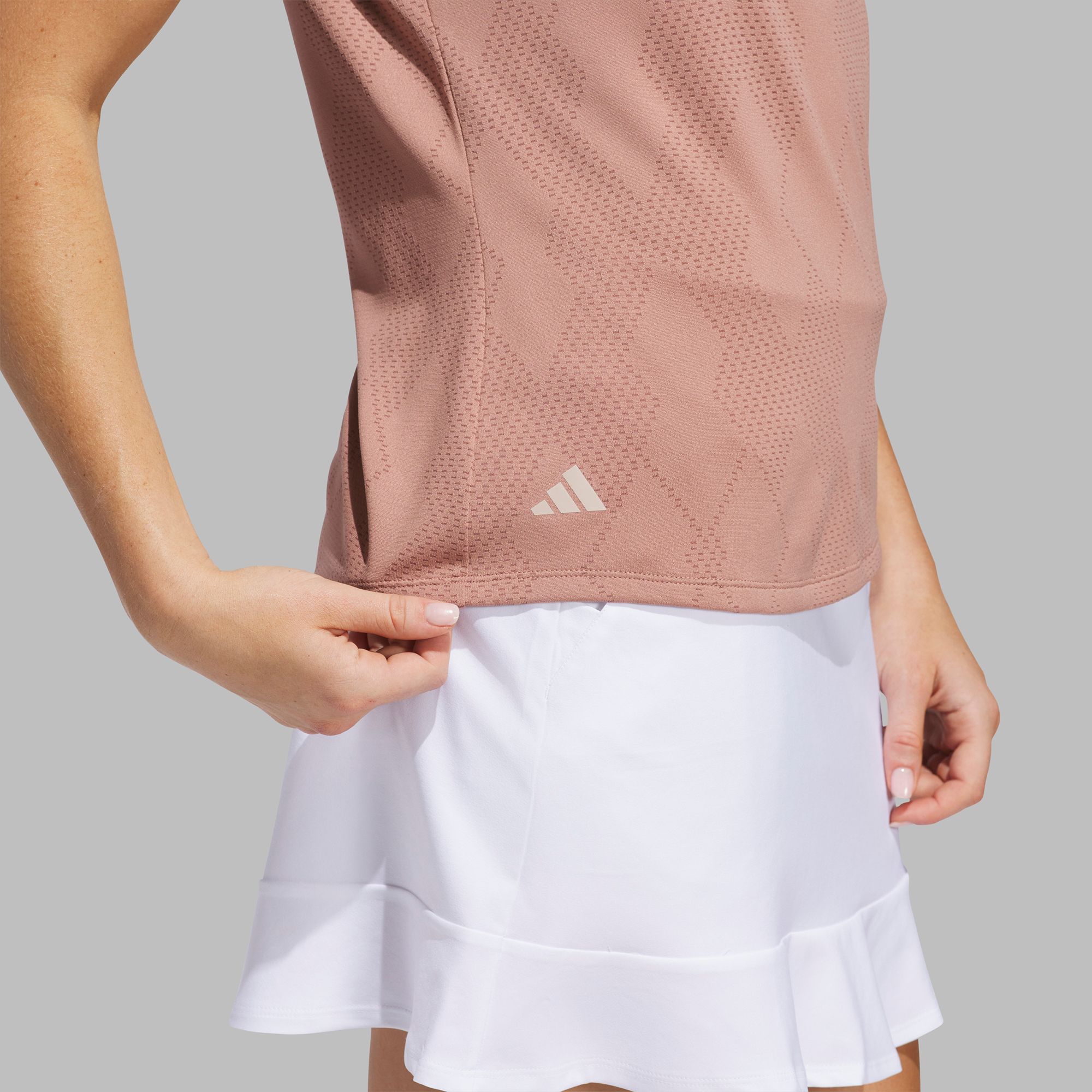 adidas Women's Ultimate365 Diamond Jacquard Golf Polo product image