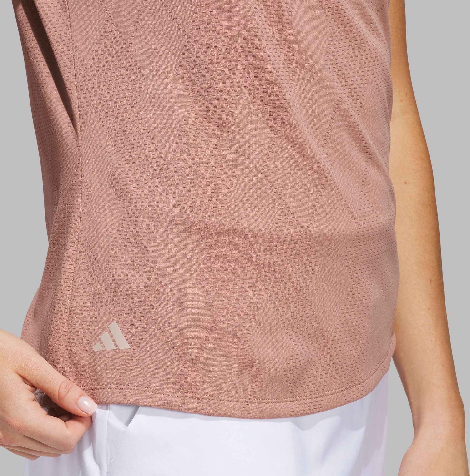 adidas Women's Ultimate365 Diamond Jacquard Golf Polo product image