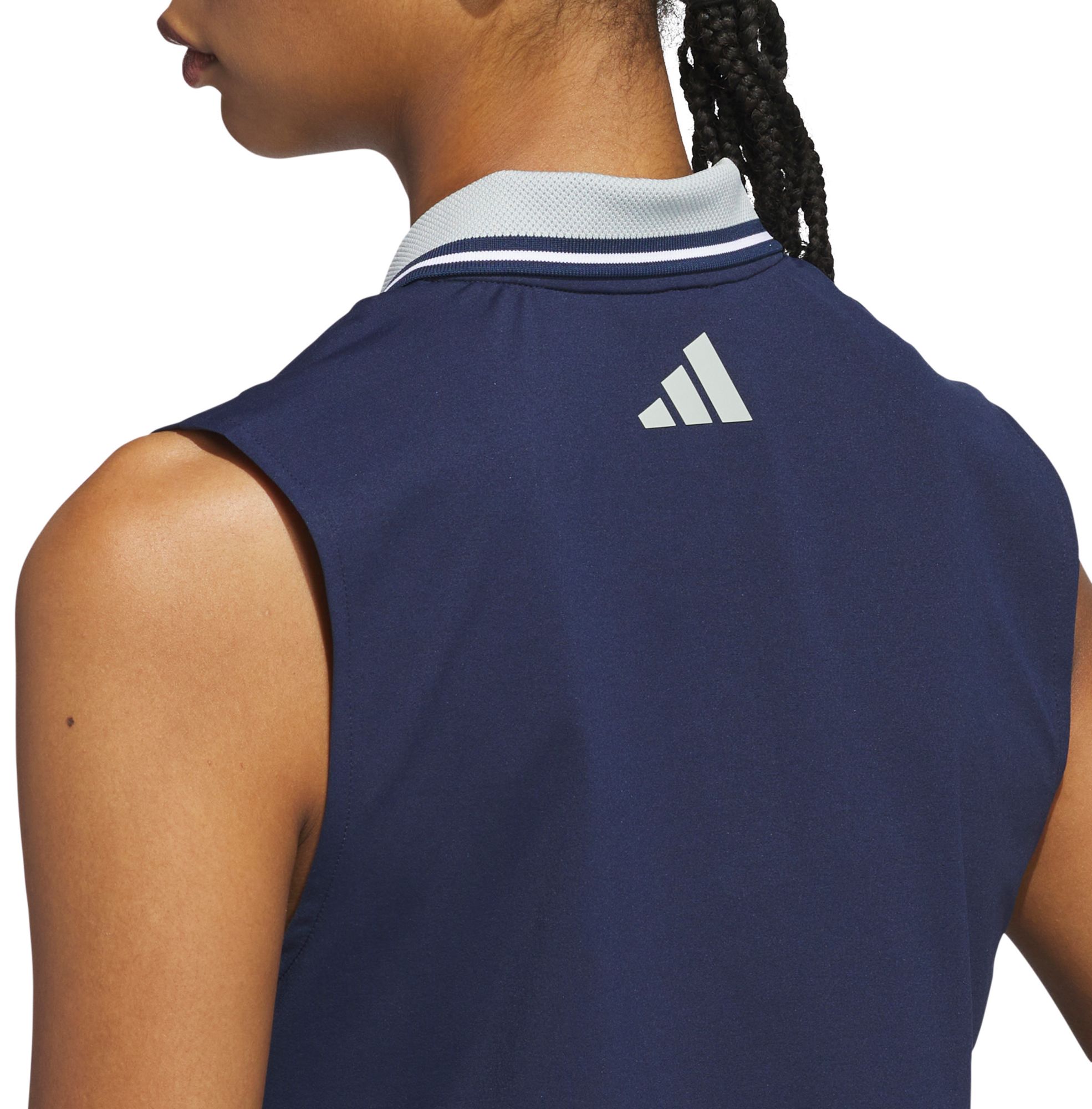 adidas Women's Beyond The Course Twistknit Sleeveless Golf Polo product image