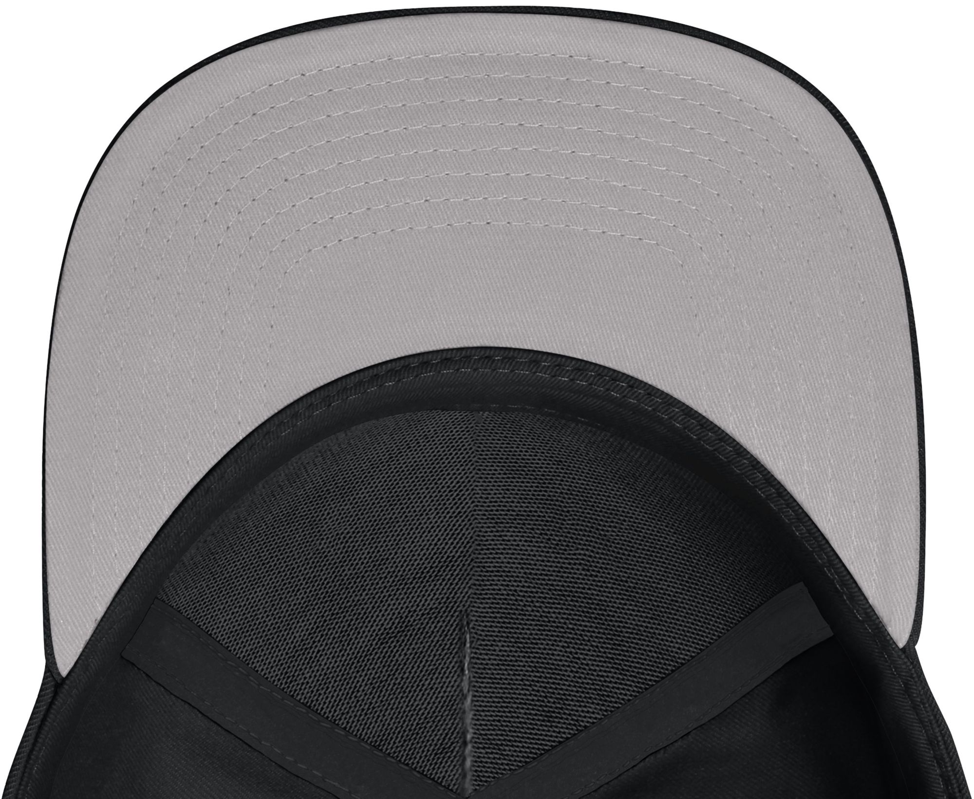 Jordan Adult North Carolina Tar Heels Black Dri-Fit Rise A-Frame Adjustable Hat product image