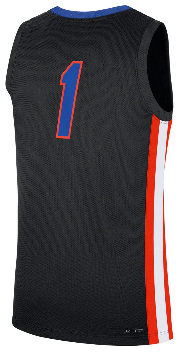 Jordan Men's Florida Gators Black Replica Basketball Jersey product image