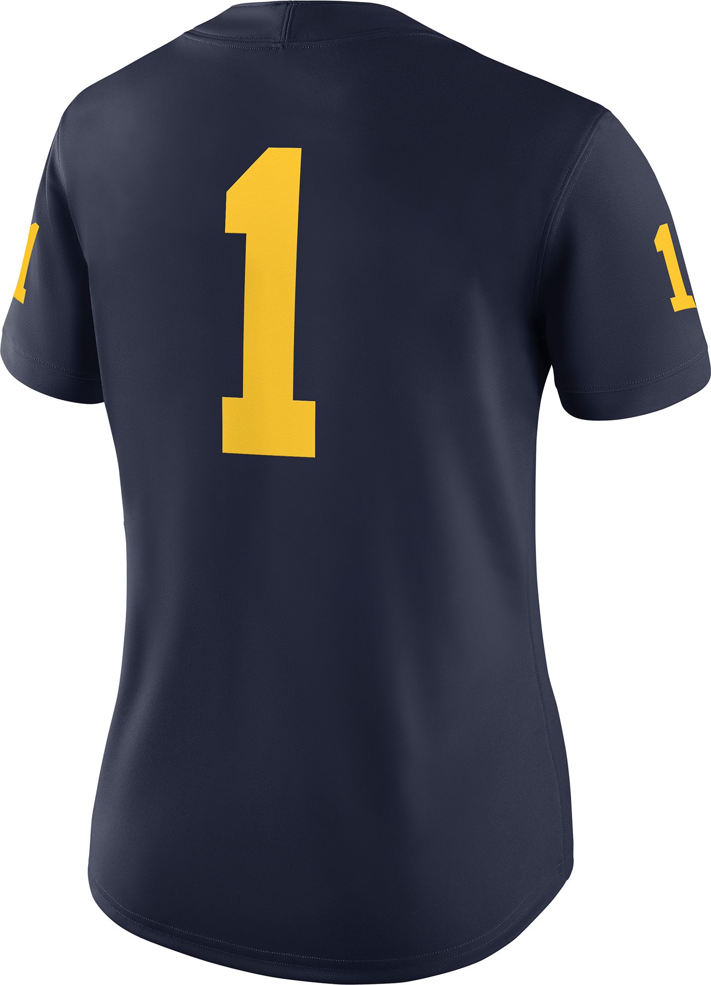 Jordan Women's Michigan Wolverines #1 Blue Dri-FIT Replica Football Game Jersey product image