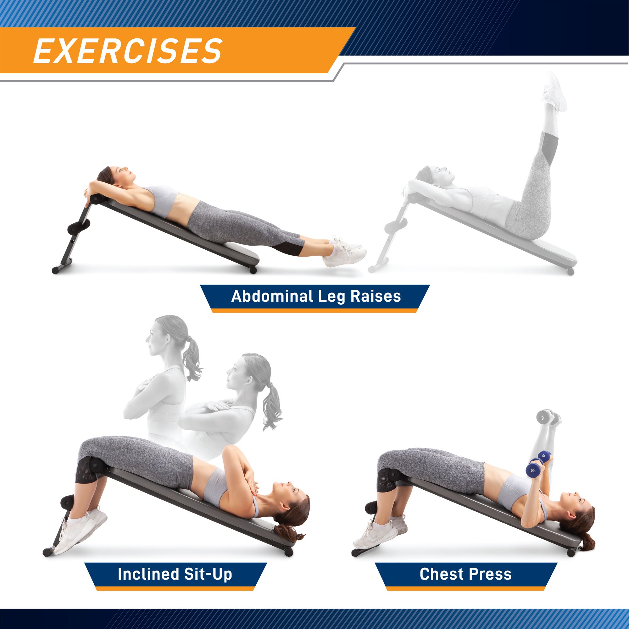 Apex Utility Slant Board Weight Bench product image