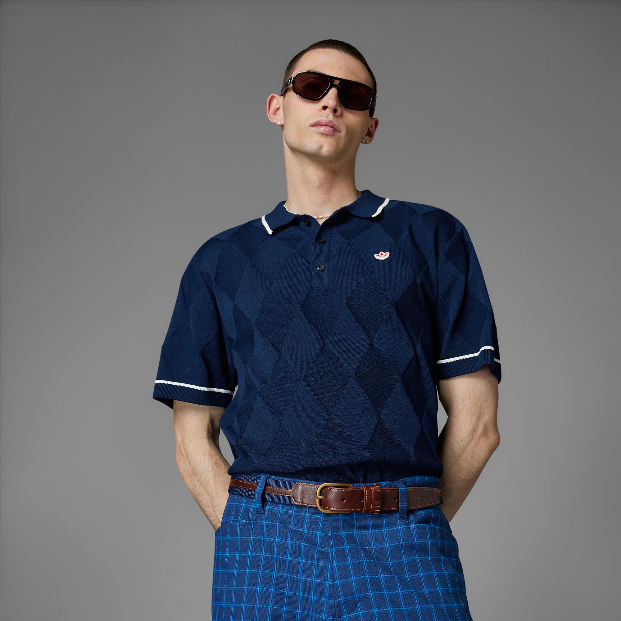 adidas Originals Men's Golf Leather Belt product image