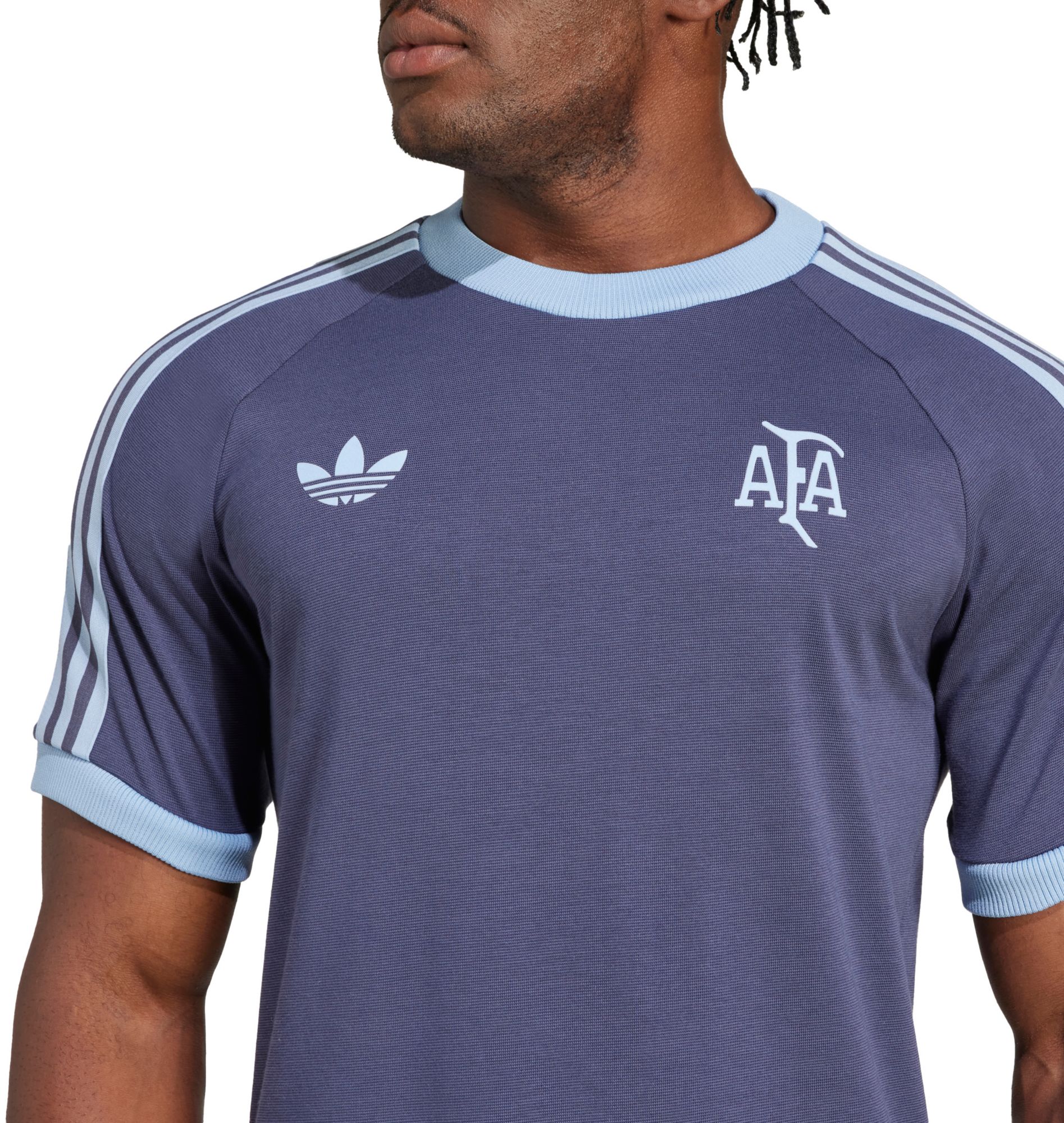 adidas Adult Argentina 2024 50th Anniversary Original Navy T-Shirt product image